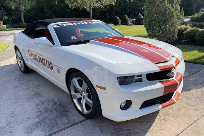 7k-Mile 2011 Chevrolet Camaro Convertible 2SS RS Indy Pace Car Edition