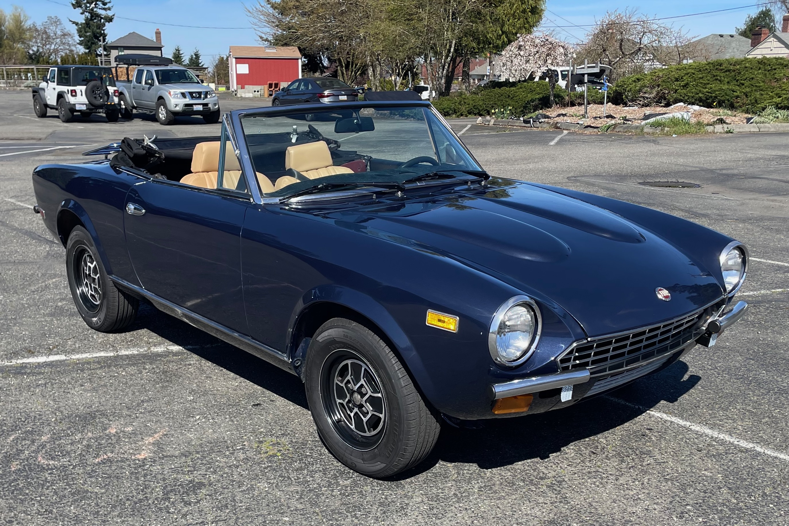 1980 Fiat 124 Spider 2000 5-Speed