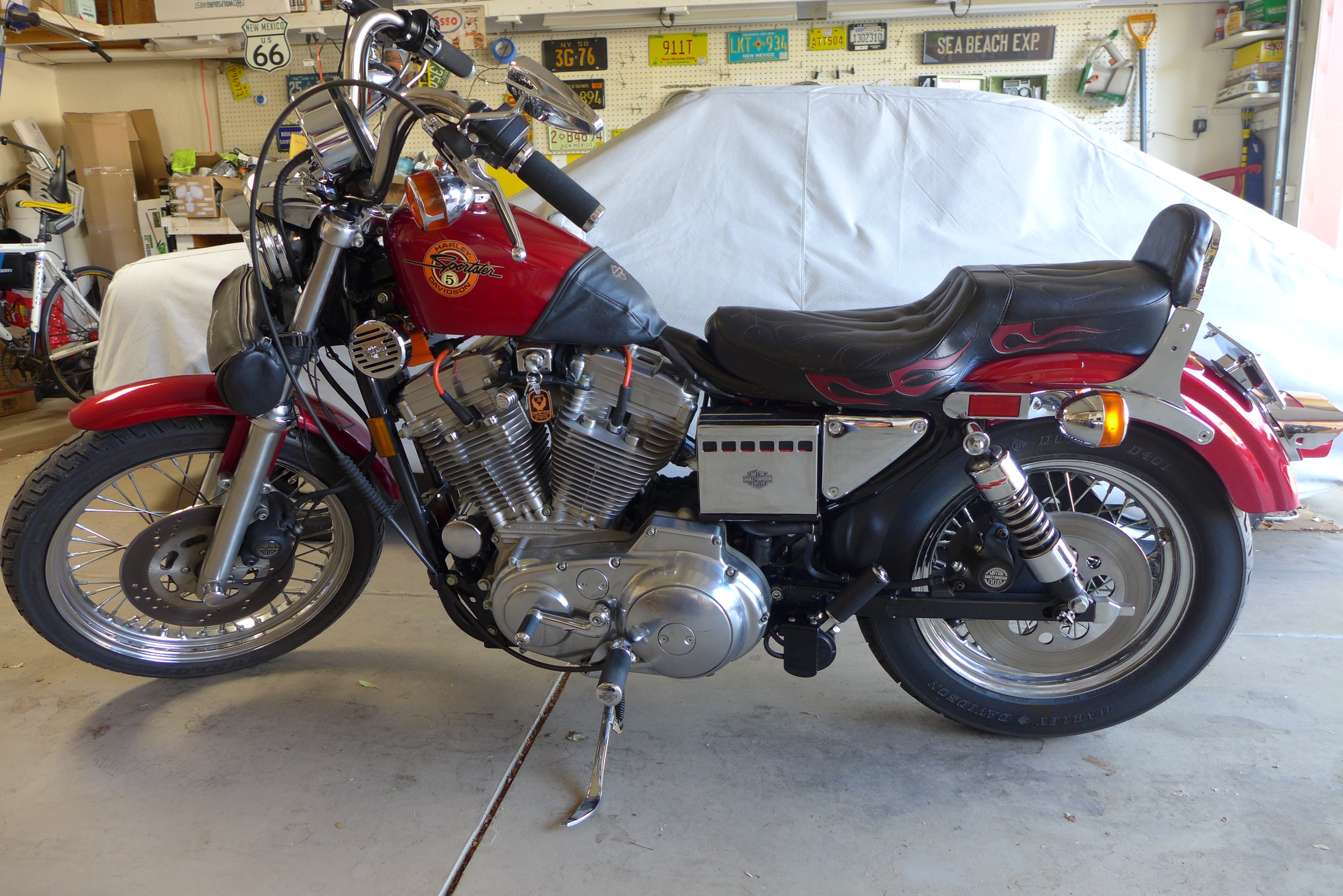One-Owner 1992 Harley-Davidson Sportster XLH883 Deluxe