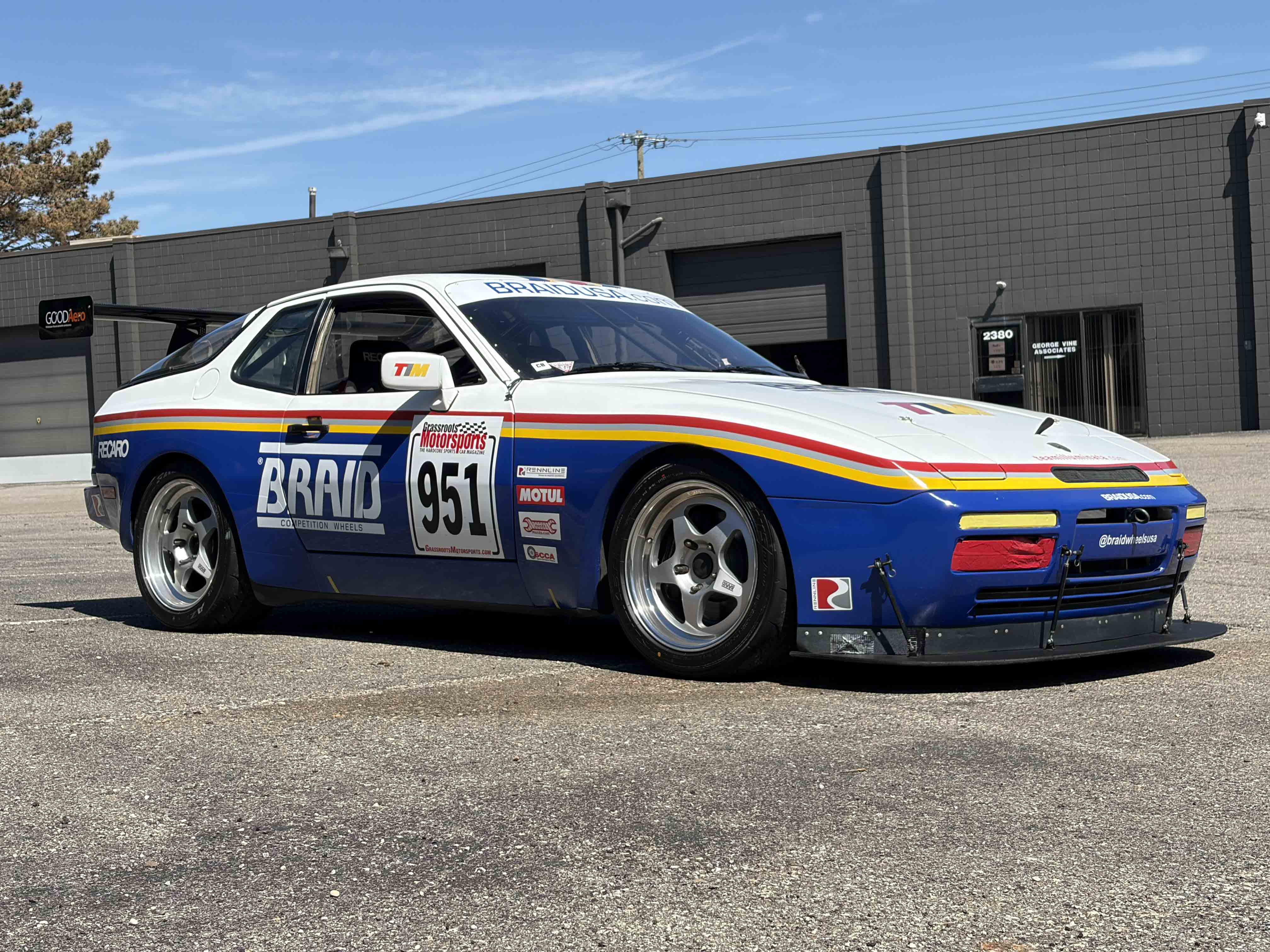 1989 Porsche 944 Turbo Track Car
