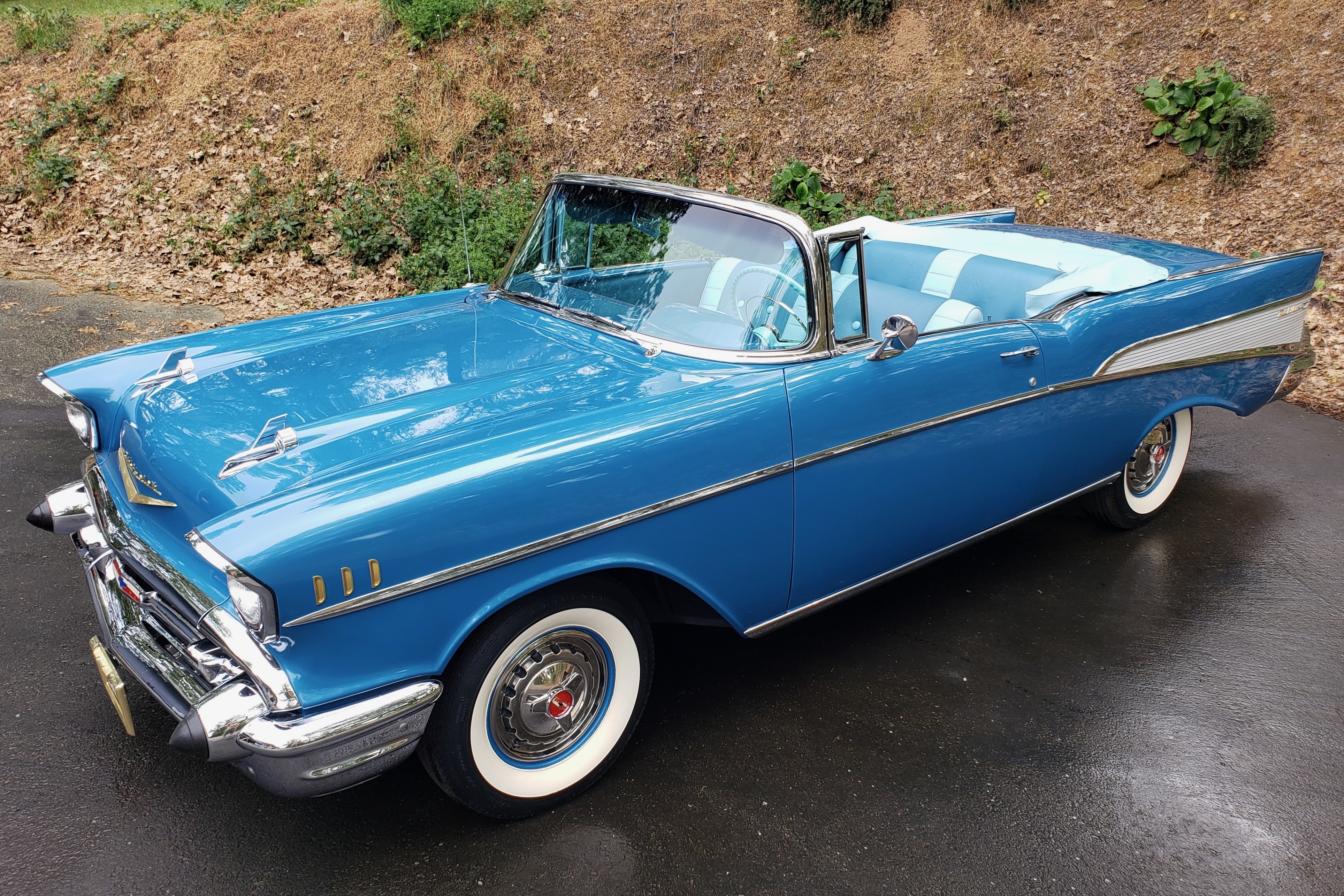 45-Years-Family-Owned 1957 Chevrolet Bel Air Convertible 