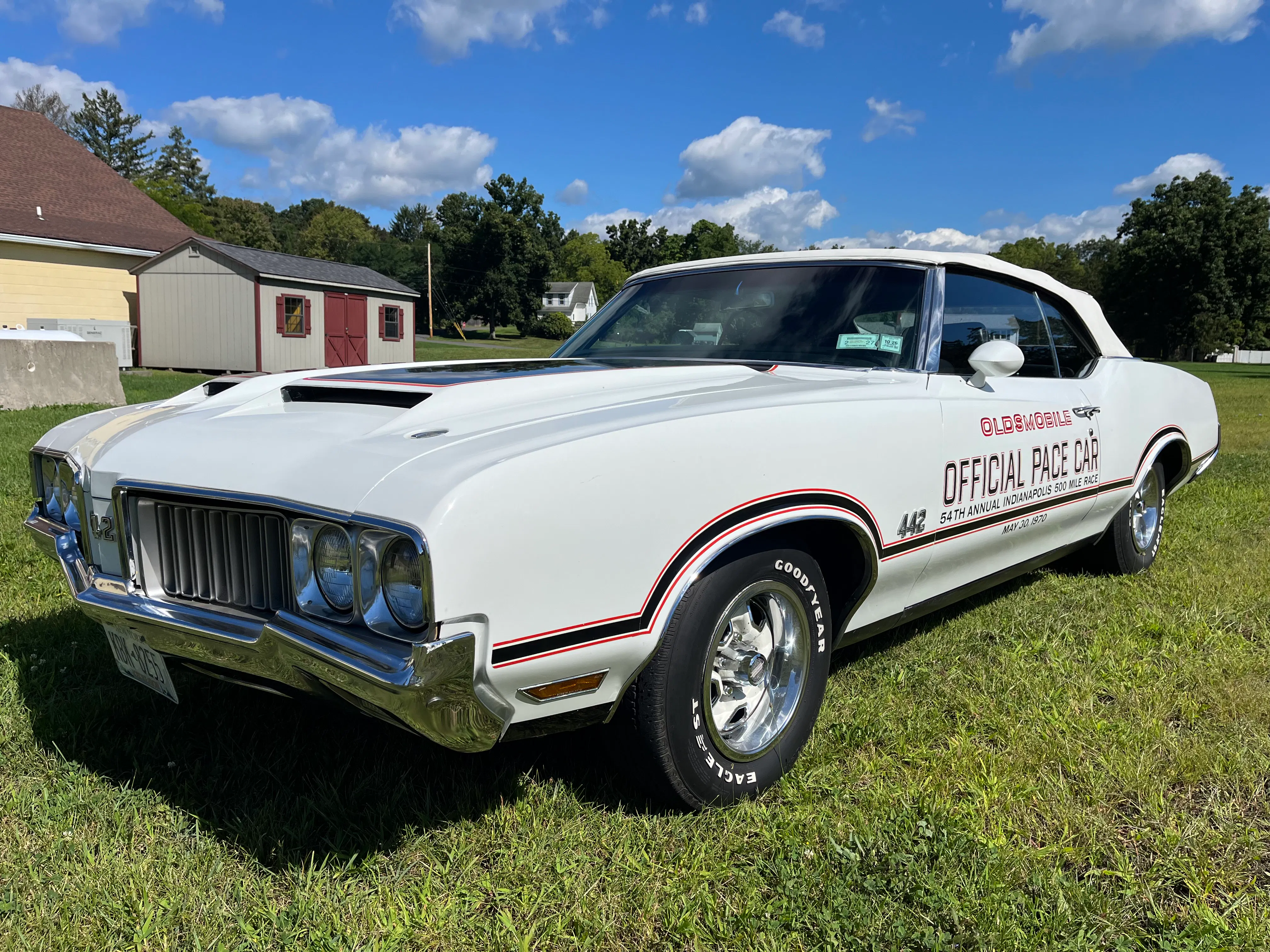 1970 Oldsmobile 442 Convertible Indy Pace Car Edition