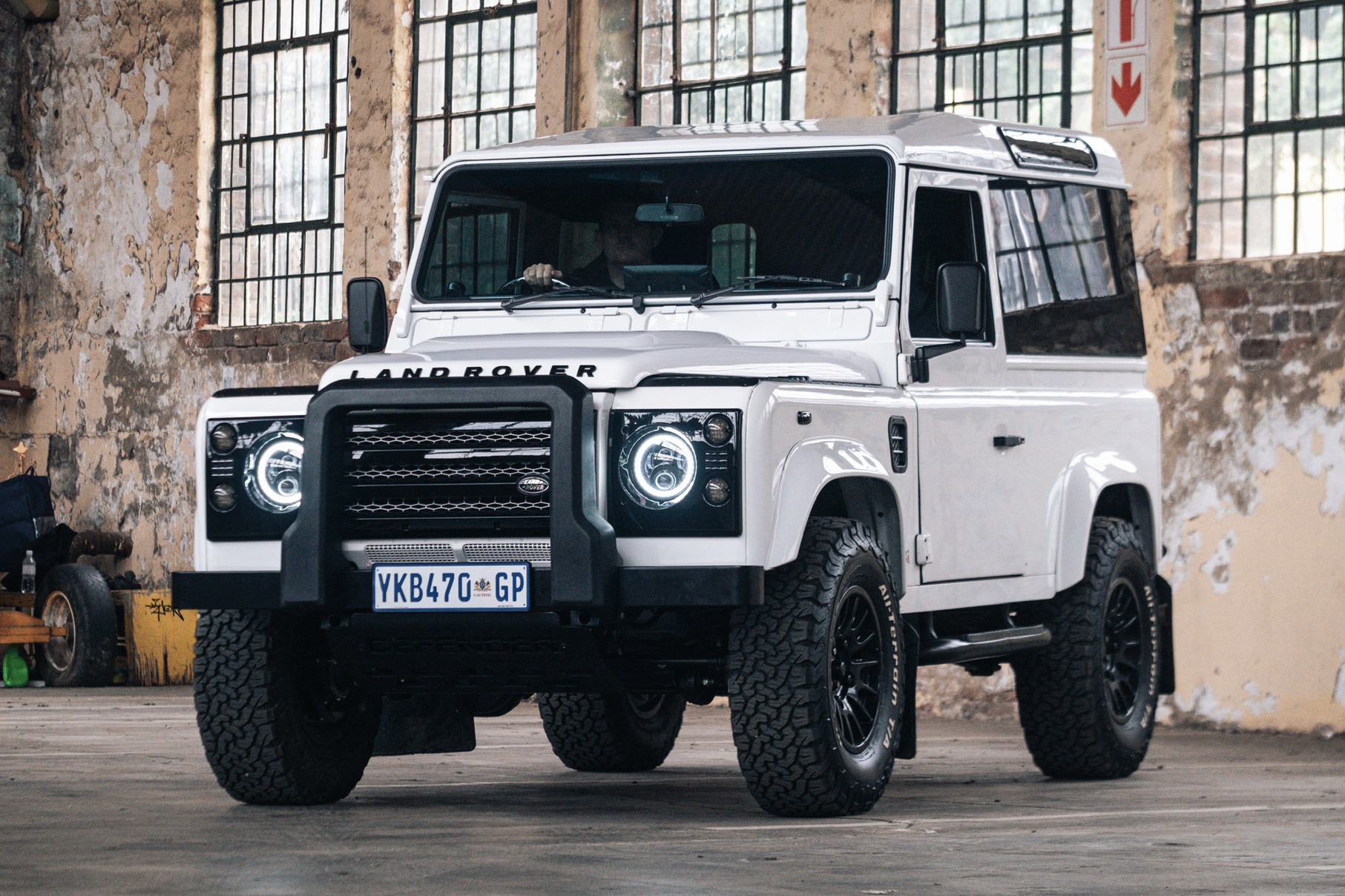 Modified South African 1997 Land Rover Defender 90 2.8i