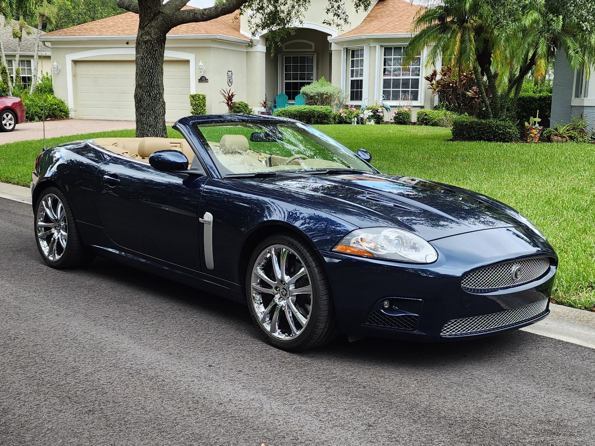 15k-Mile 2007 Jaguar XKR Convertible