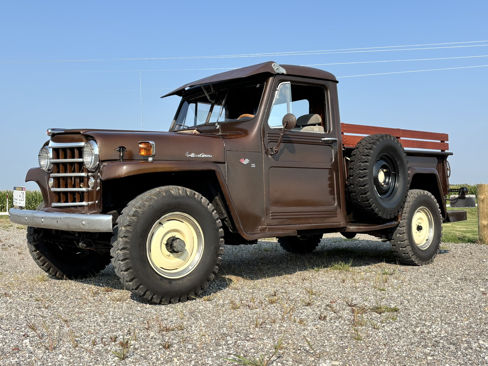 283-Powered 1951 Willys-Overland 4-73 Jeep Pickup 4x4