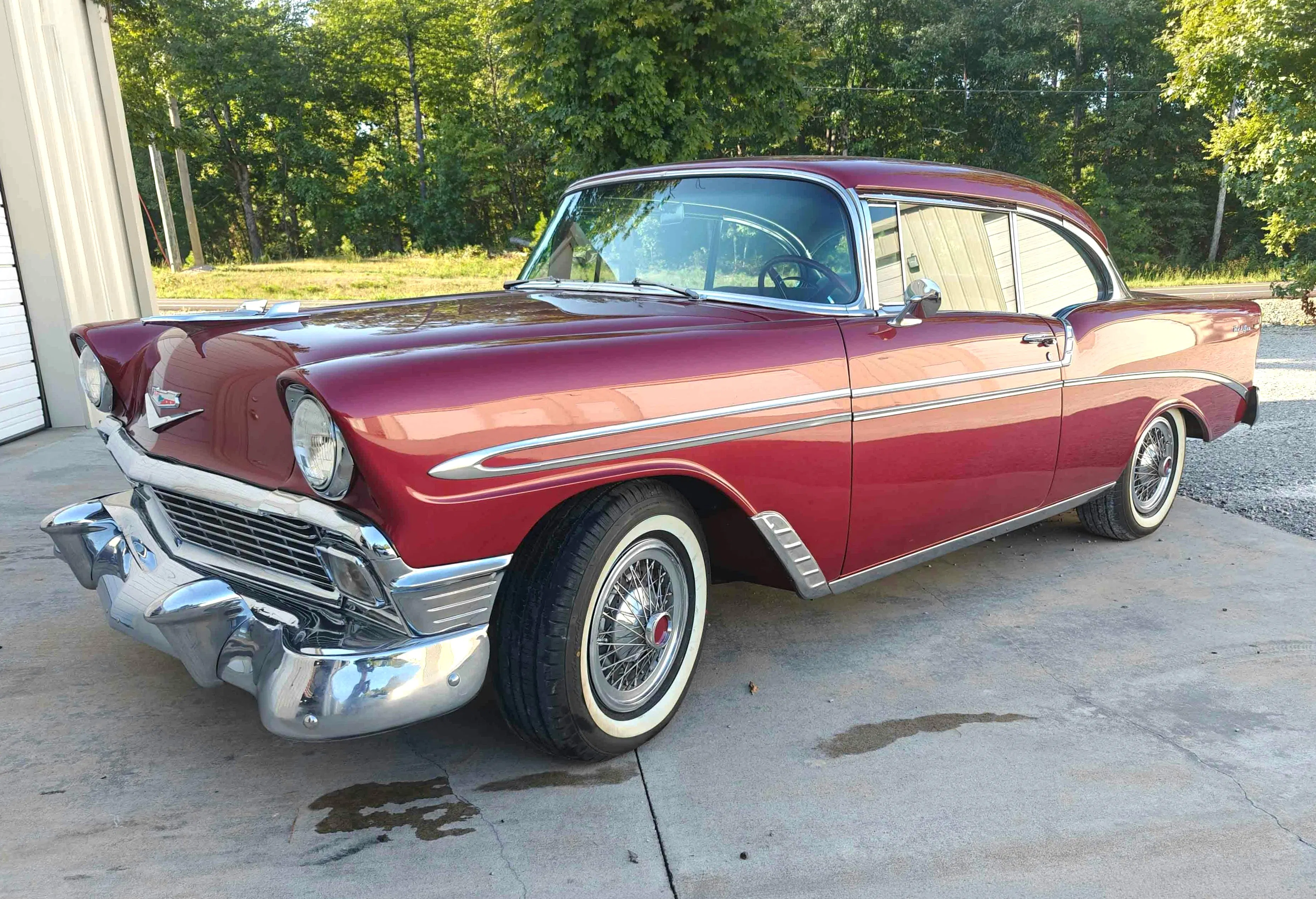 Fuel-Injected 350-Powered 1956 Bel Air 2-Door Hardtop