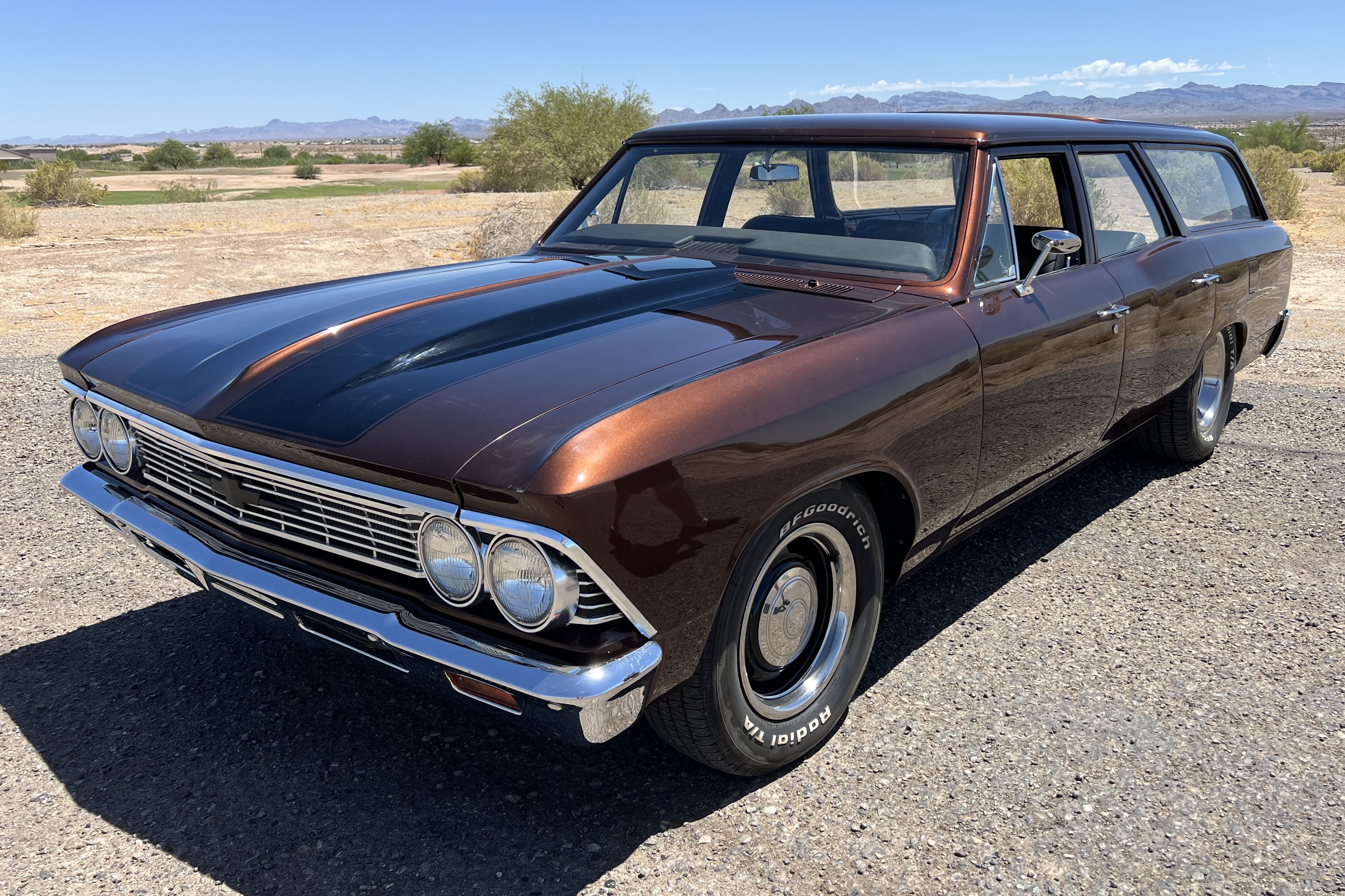 383-Powered 1966 Chevrolet Chevelle 300 Deluxe Wagon