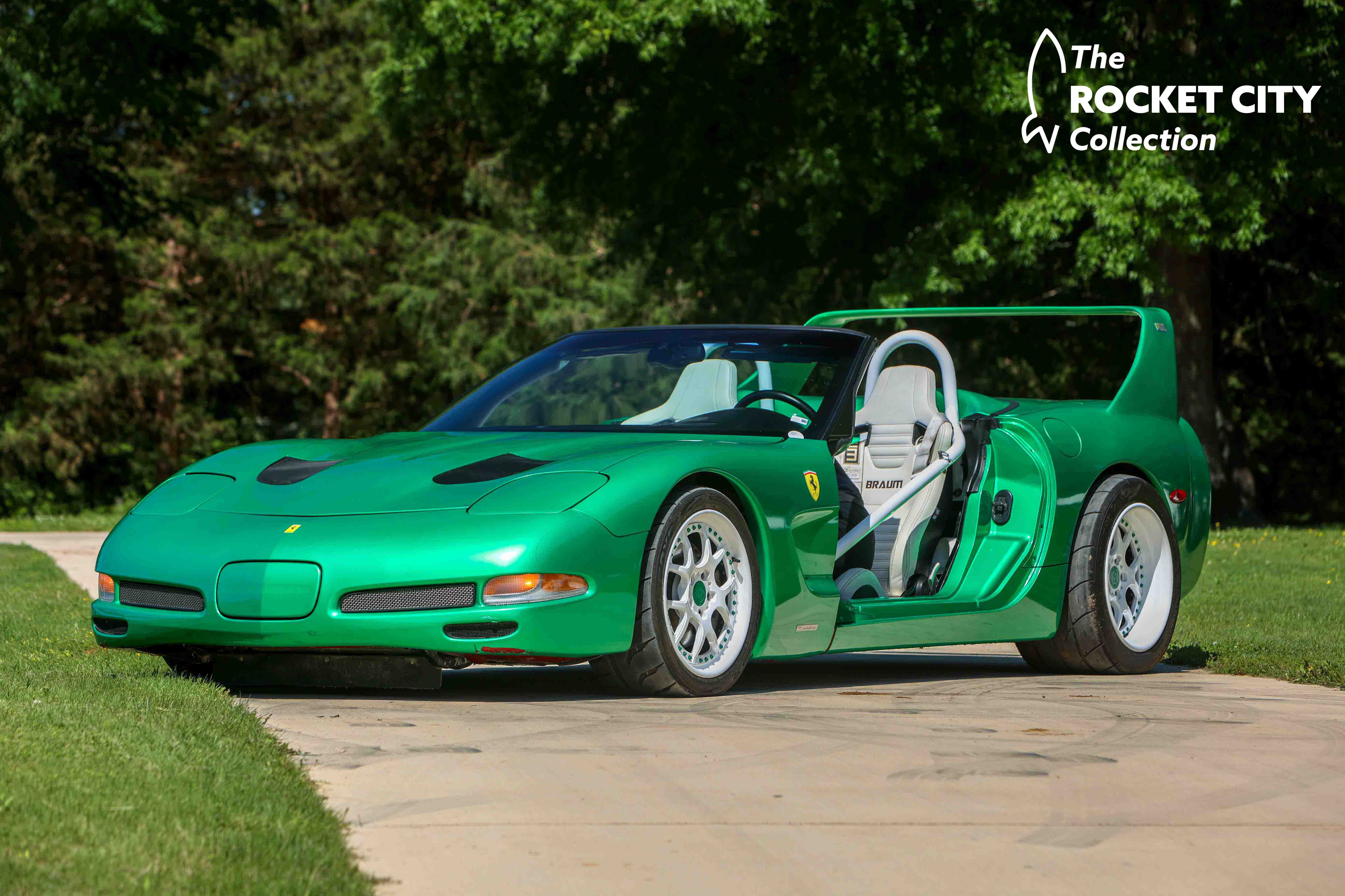 Supercharged 2001 Chevrolet Corvette Convertible Custom Six-Speed