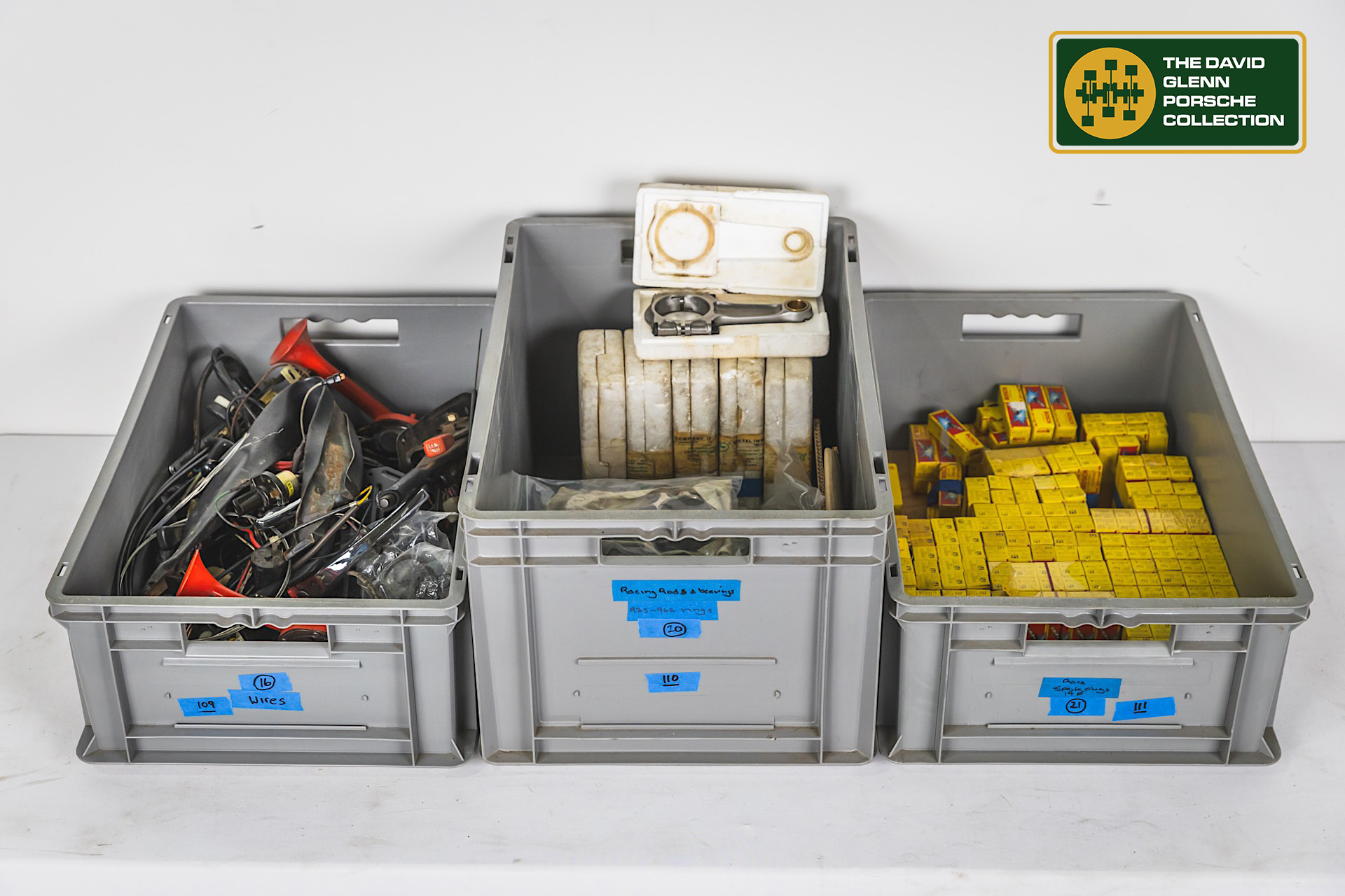 Porsche Connecting Rods, and Misc. Porsche Parts (Lot 29)