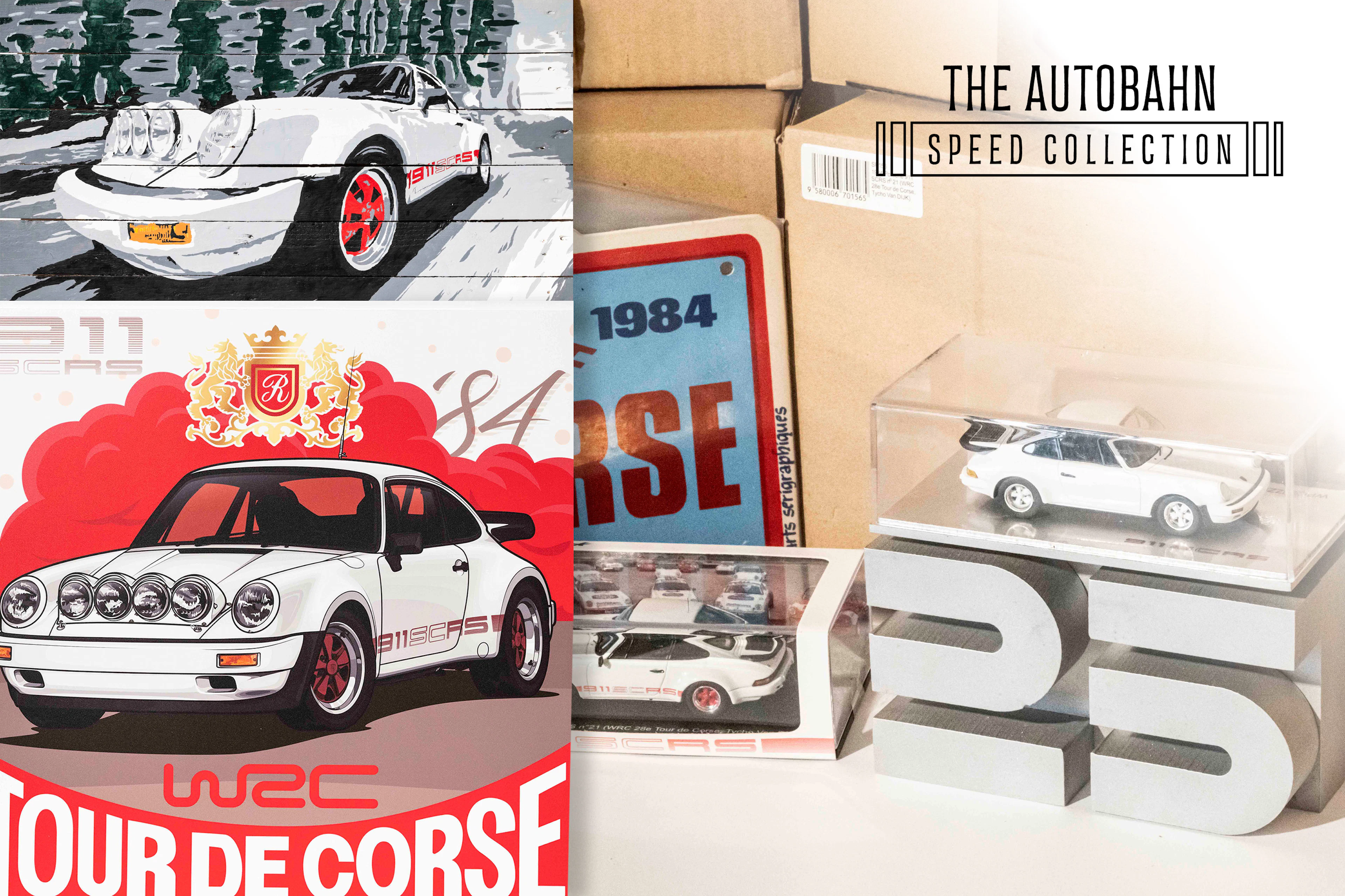 Porsche 911 SC RS Spark 1:43 Model Collection (Lot 15)