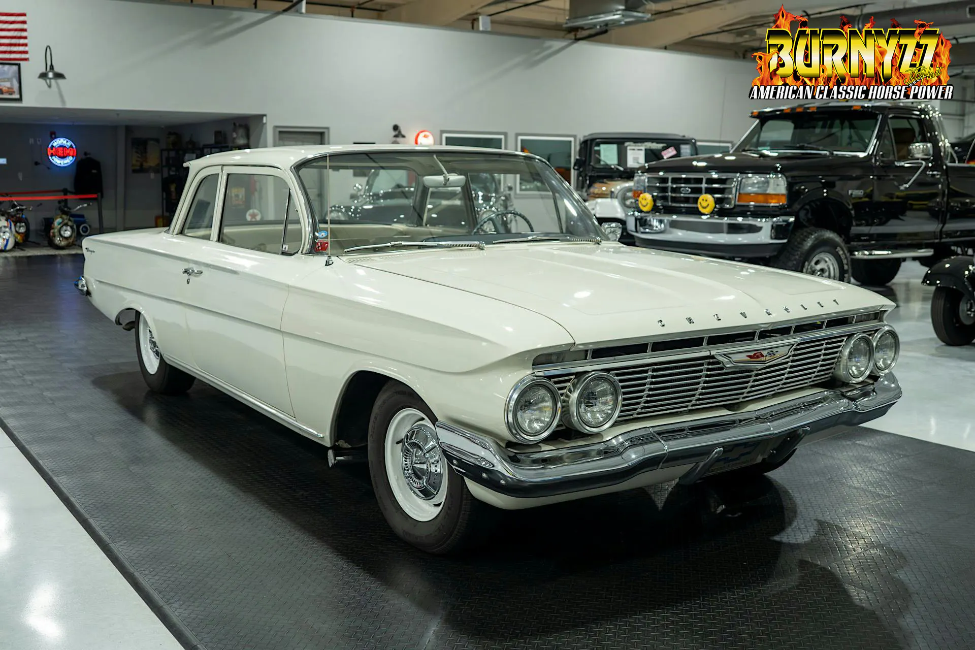 348-Powered 1961 Chevrolet Biscayne 2-Door Sedan 4-Speed 