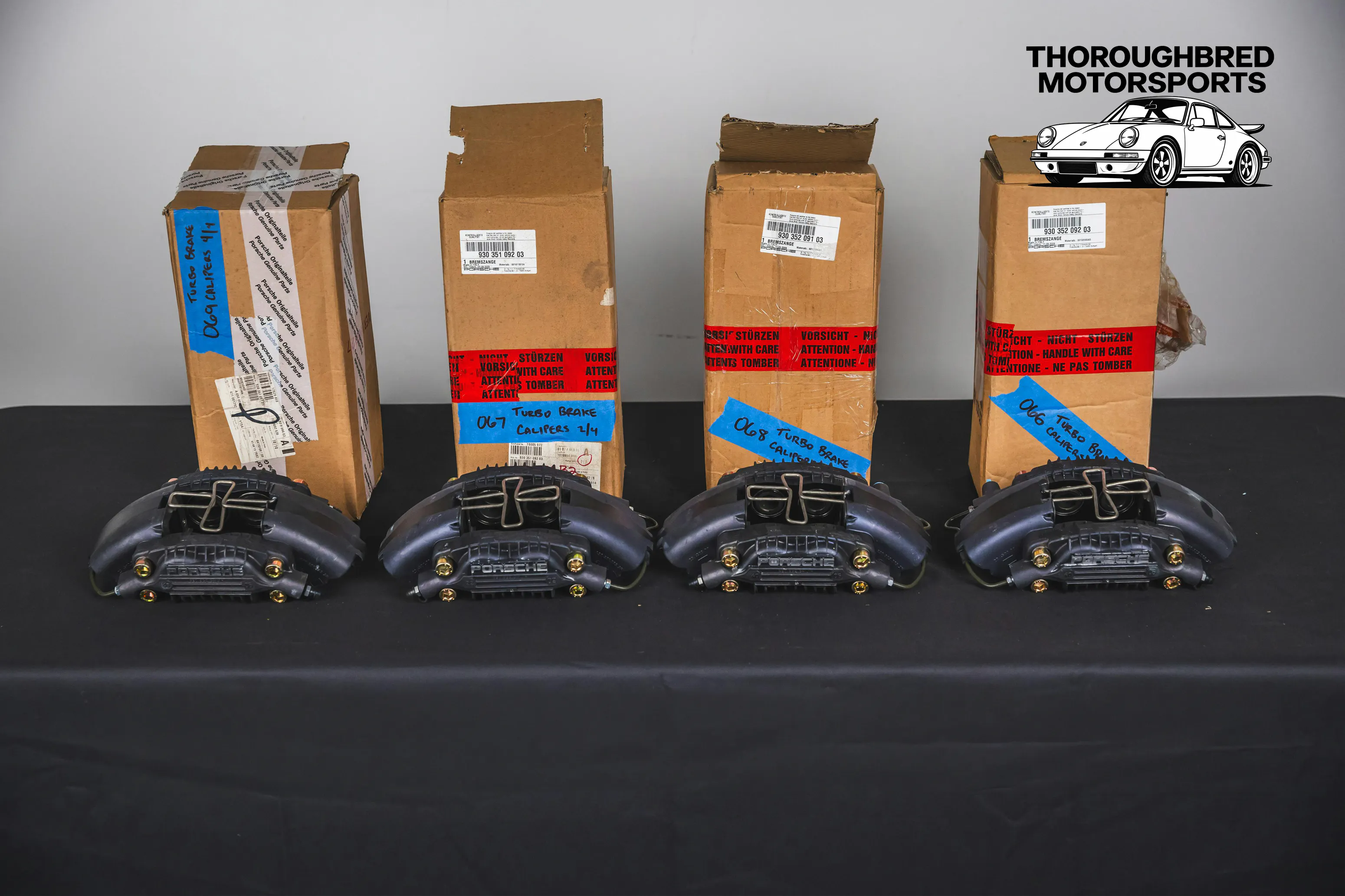 Porsche 911 Turbo Brake Calipers NOS (Lot 70)