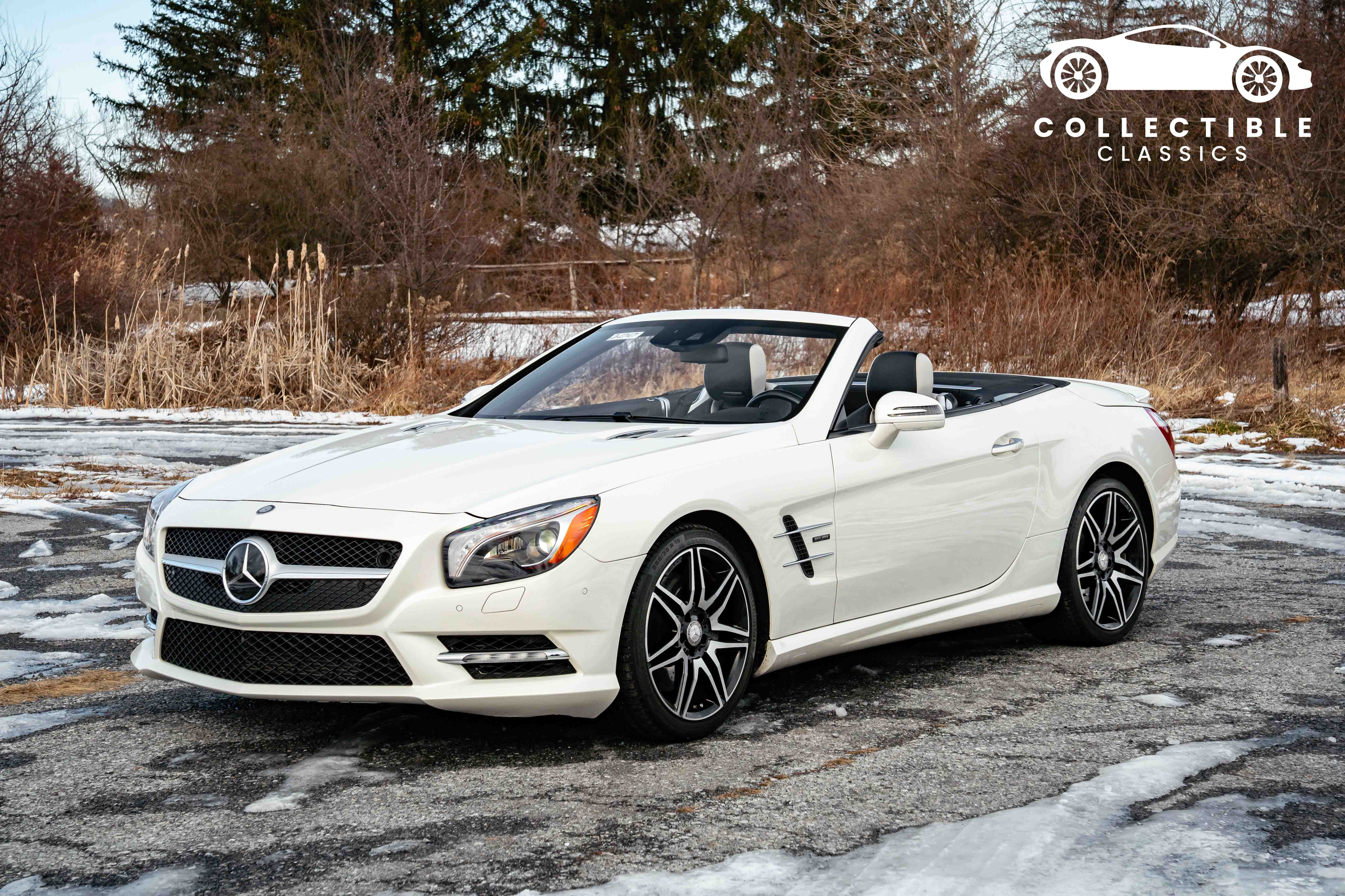 28k-Mile 2015 Mercedes-Benz SL550 White Arrow Edition