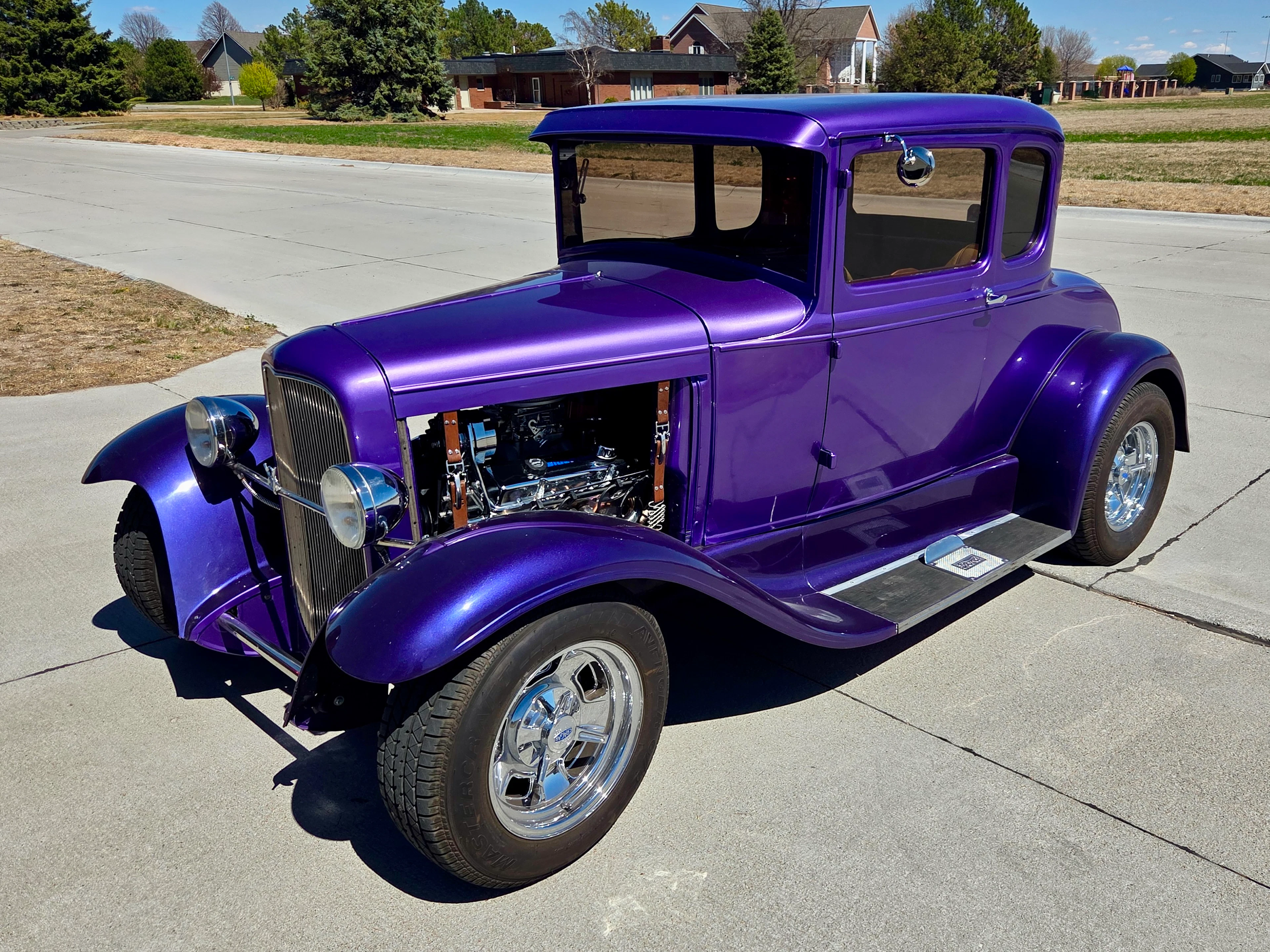 Modified 1931 Ford Model A Five-Window Coupe