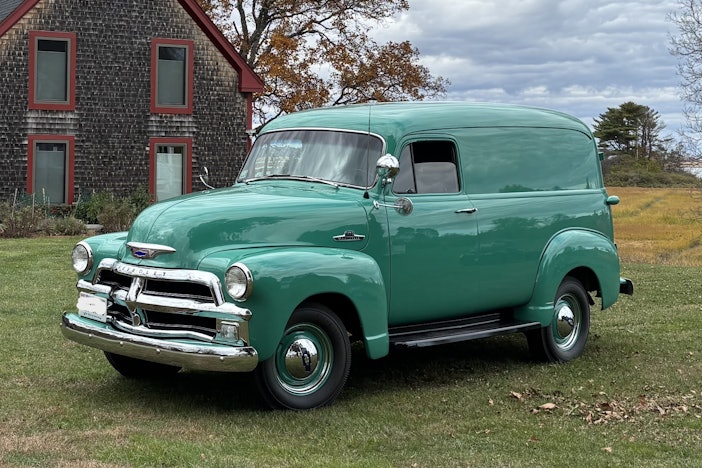 1955 Chevrolet 3100 Panel Truck 3-Speed