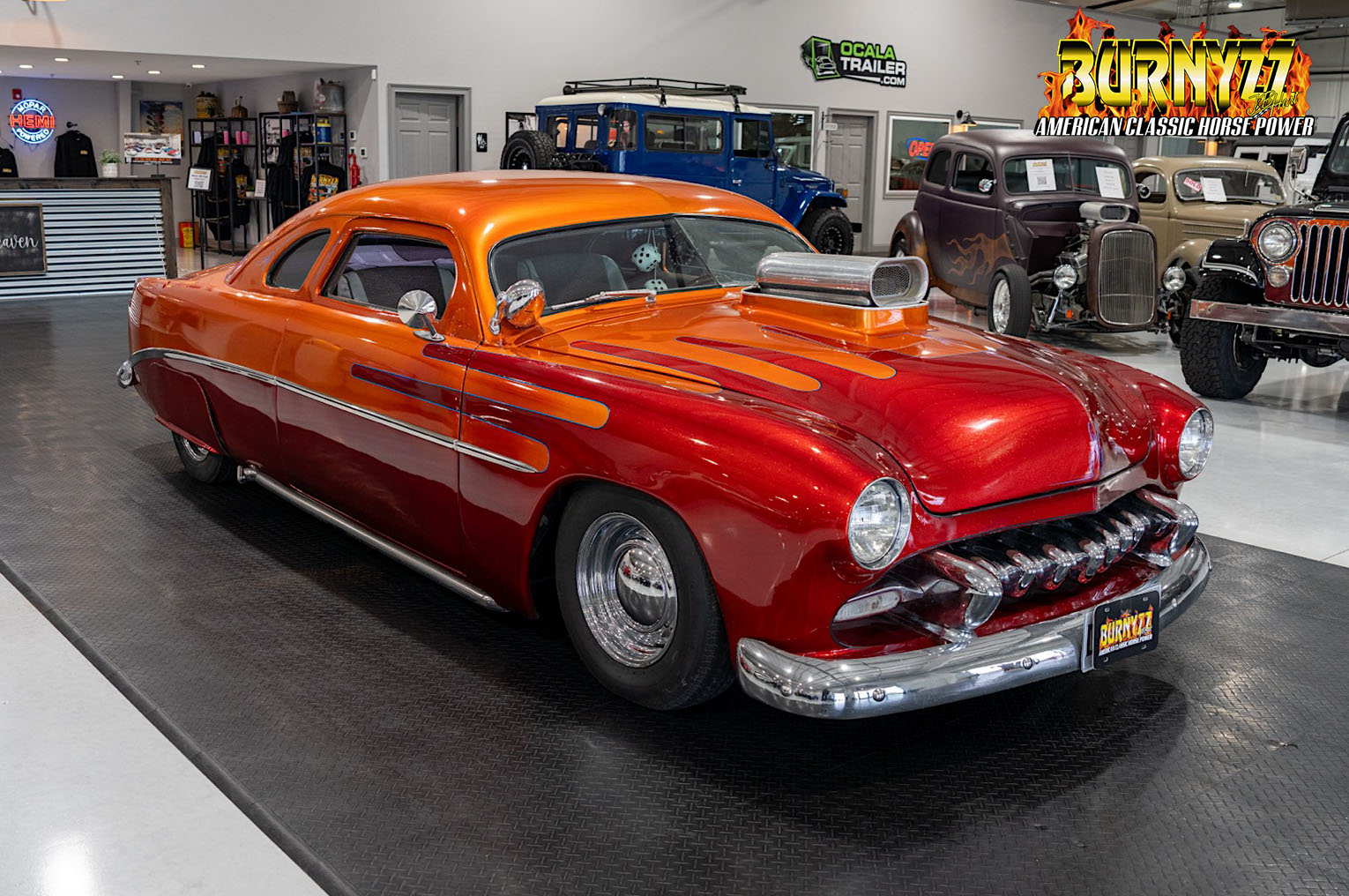 V8-Powered 1950 Ford Custom Deluxe Coupe