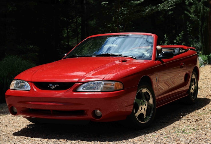 30k-Mile 1994 Ford Mustang SVT Cobra Convertible Pace Car