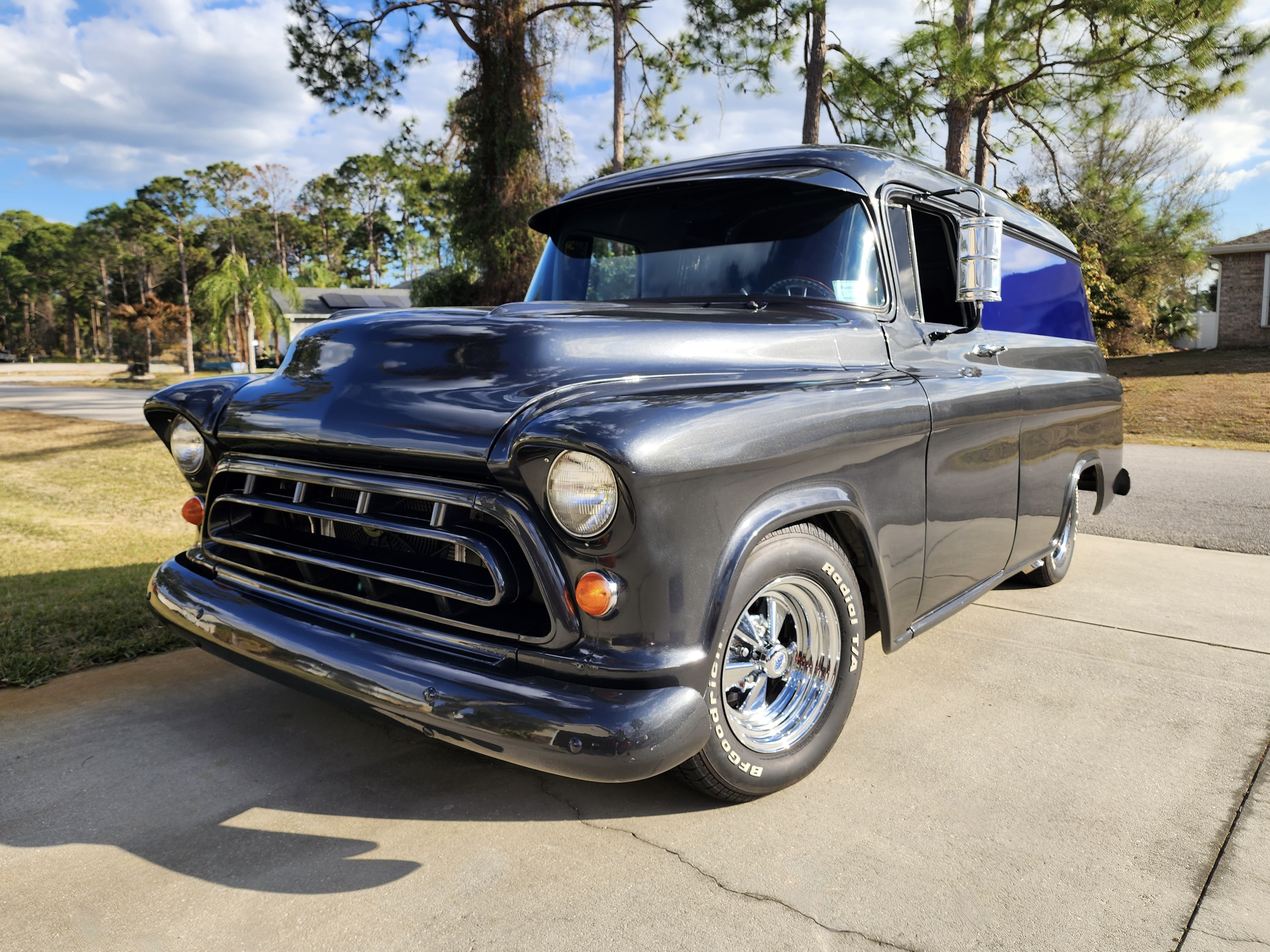 502-Powered 1956 Chevrolet Panel Truck