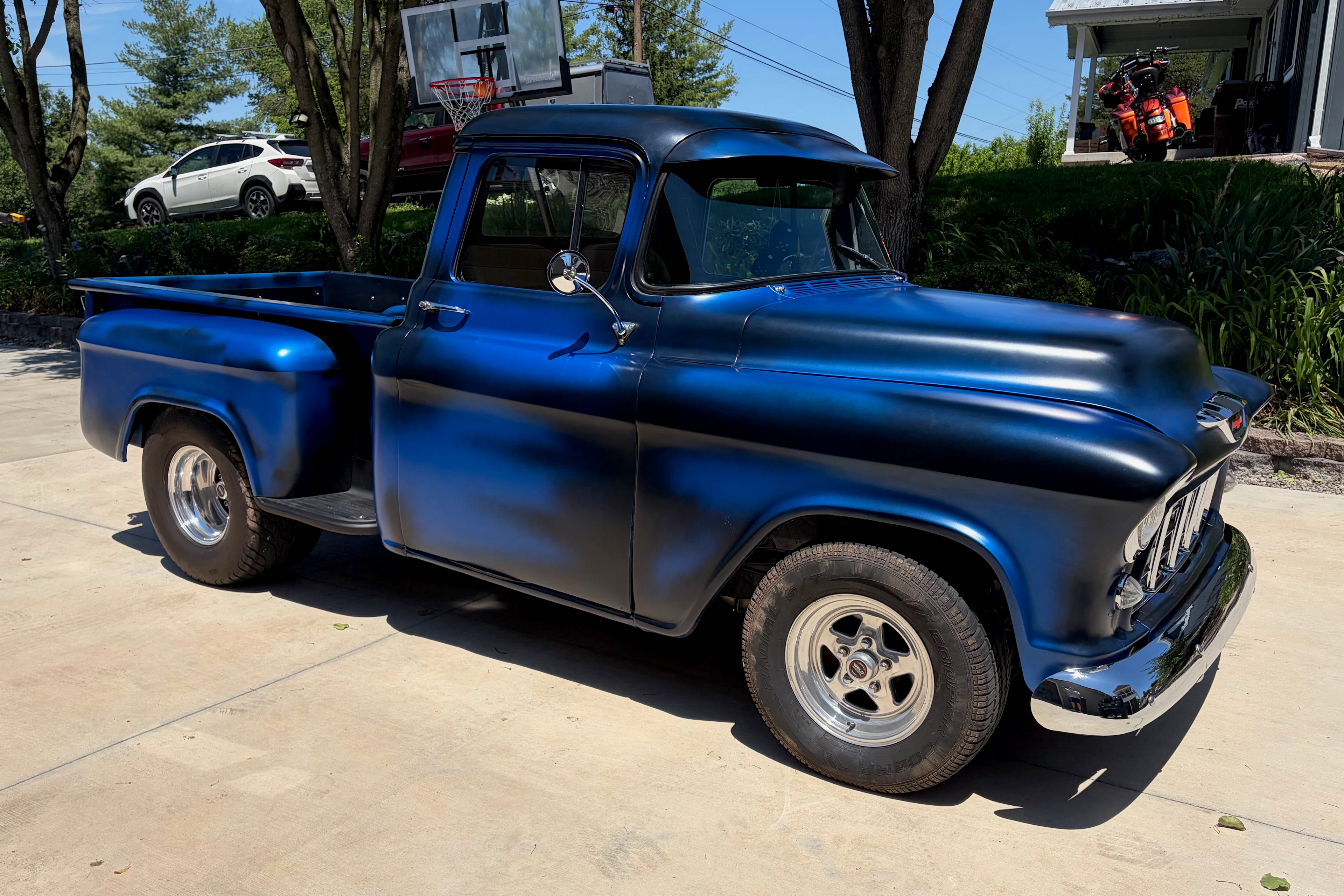 502-Powered 1955 Chevrolet 3100 Stepside Pickup