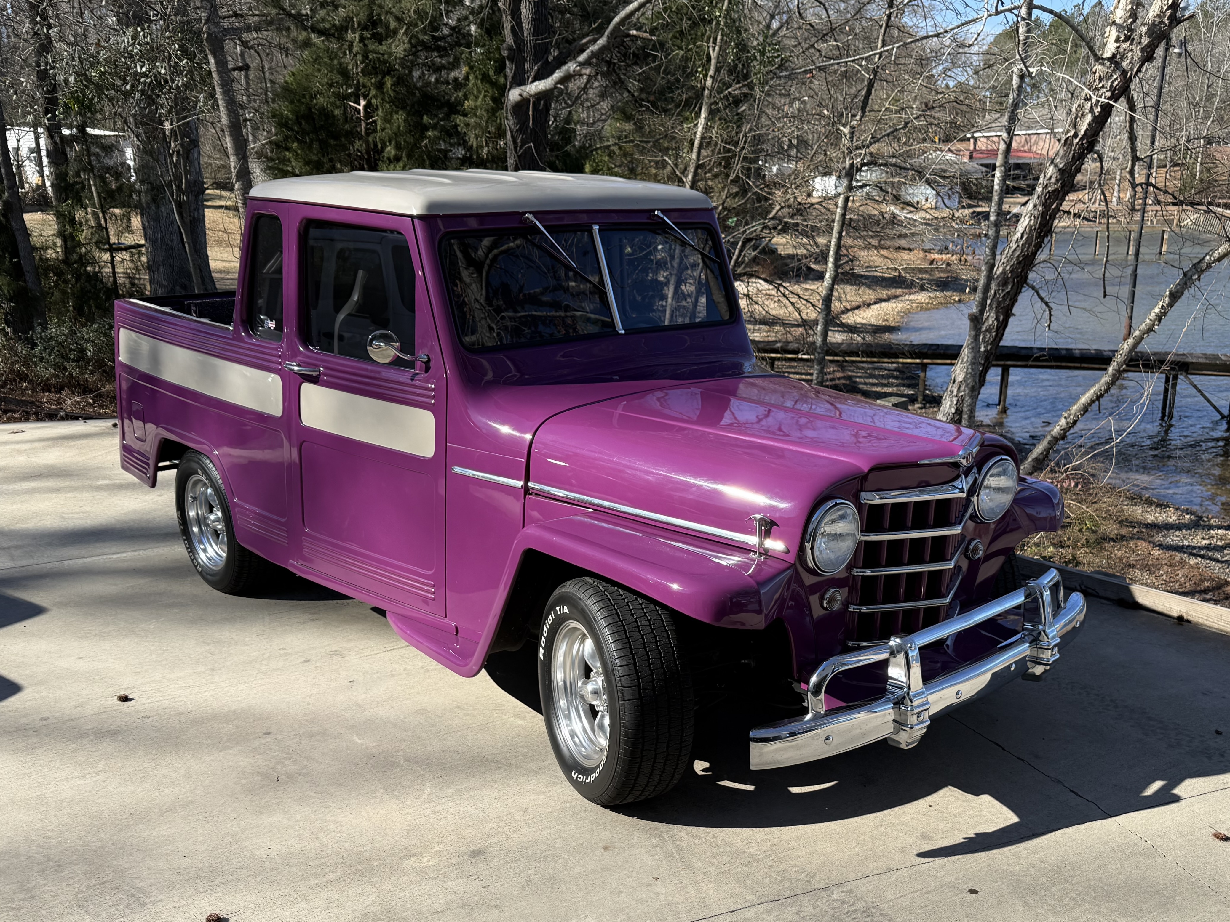 Modified 350-Powered 1950 Willys-Overland Jeep Pickup Conversion