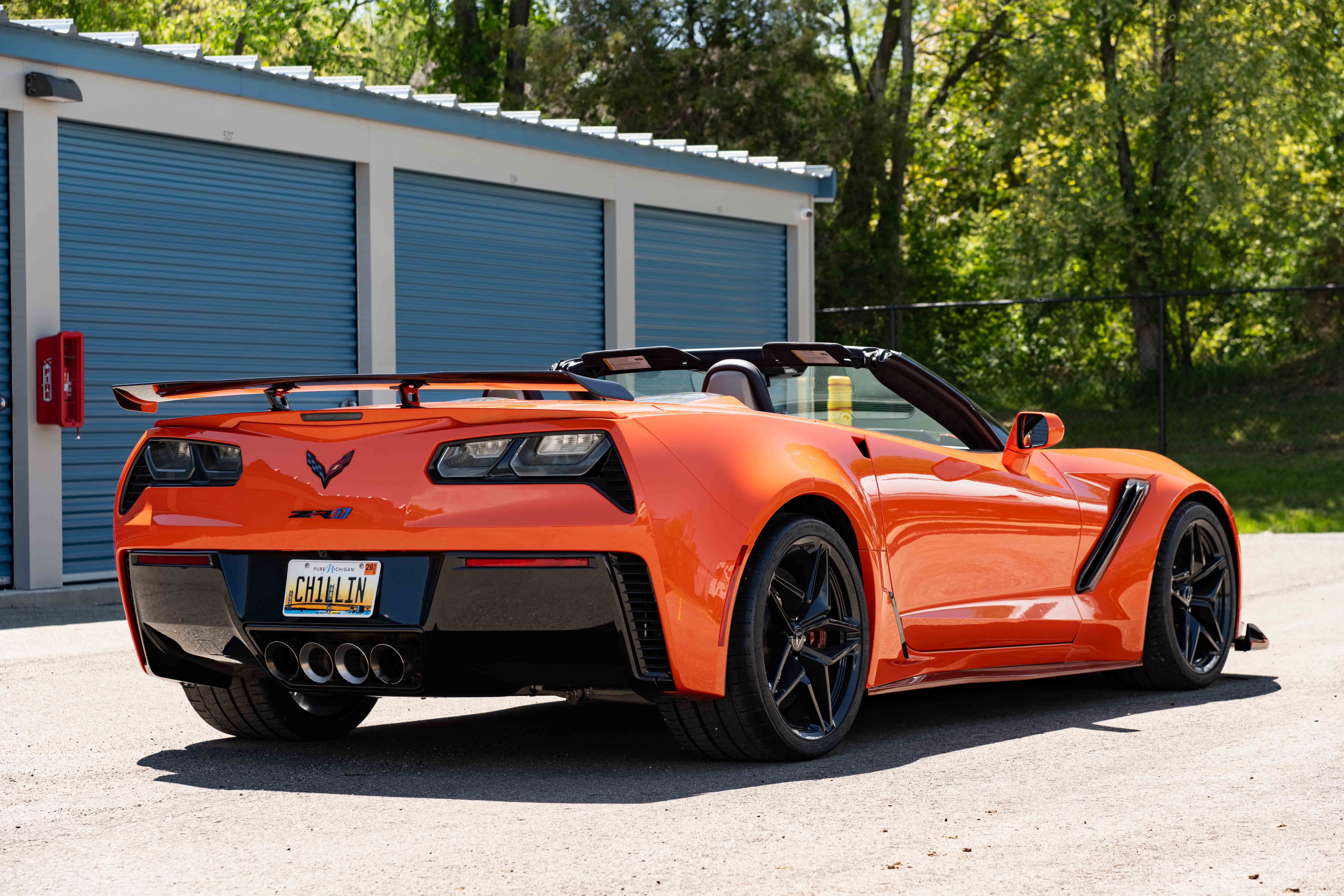 One-Owner 92-Mile 2019 Chevrolet Corvette ZR1 Convertible for sale