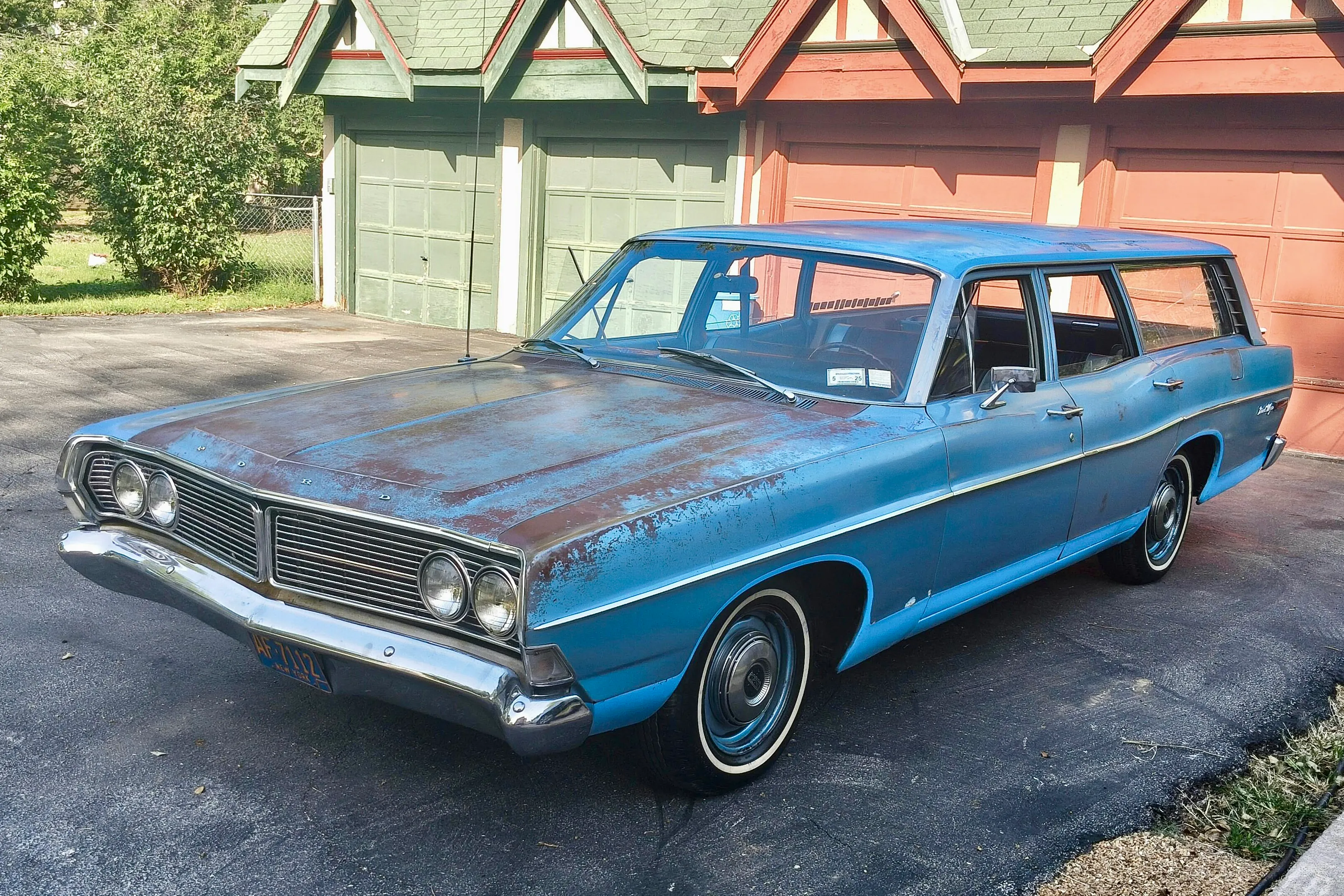 One-Family-Owned 1968 Ford Custom 500 Ranch Wagon 3-Speed