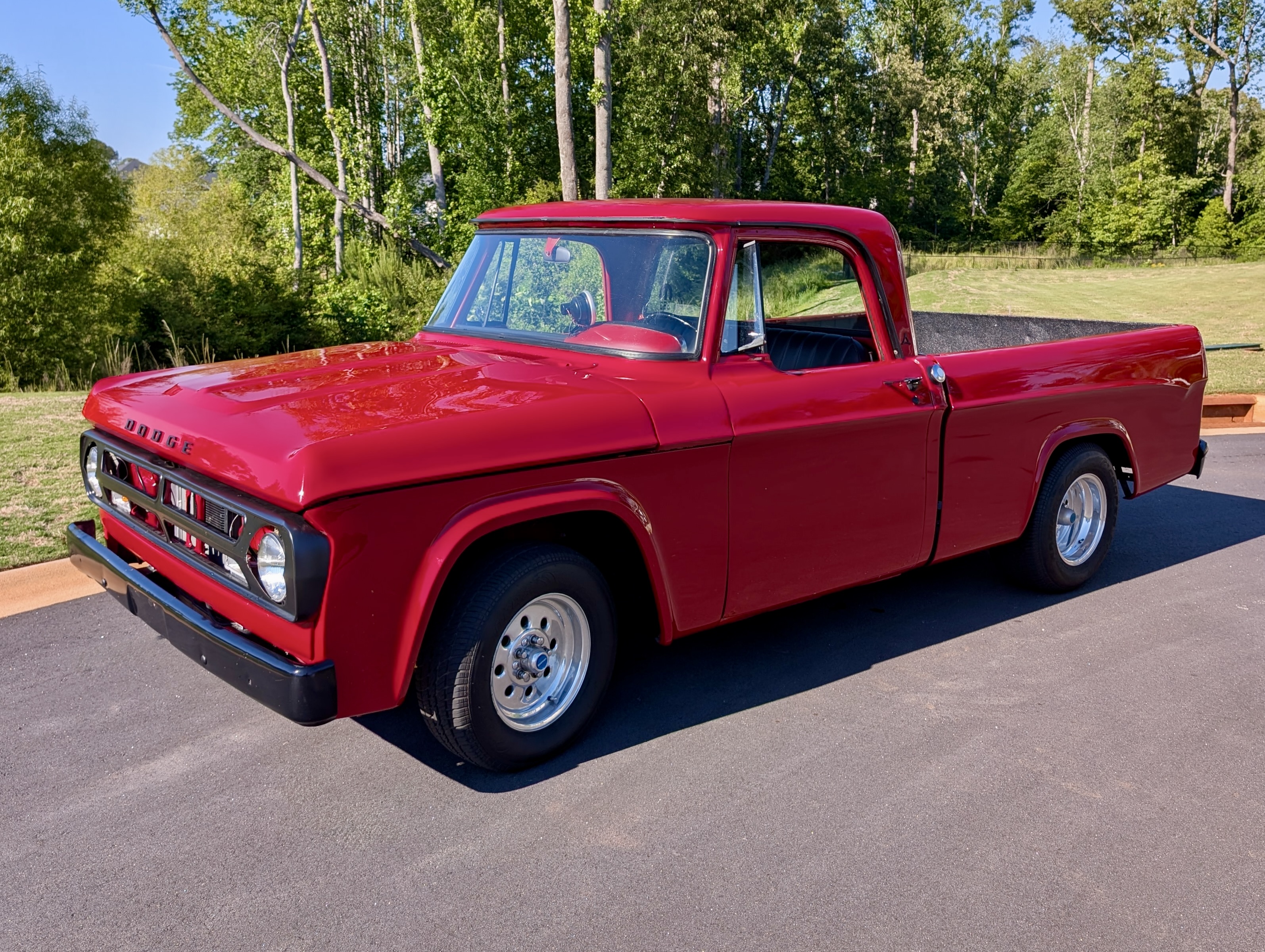 Modified 383-Powered 1967 Dodge D100 Sweptline Pickup