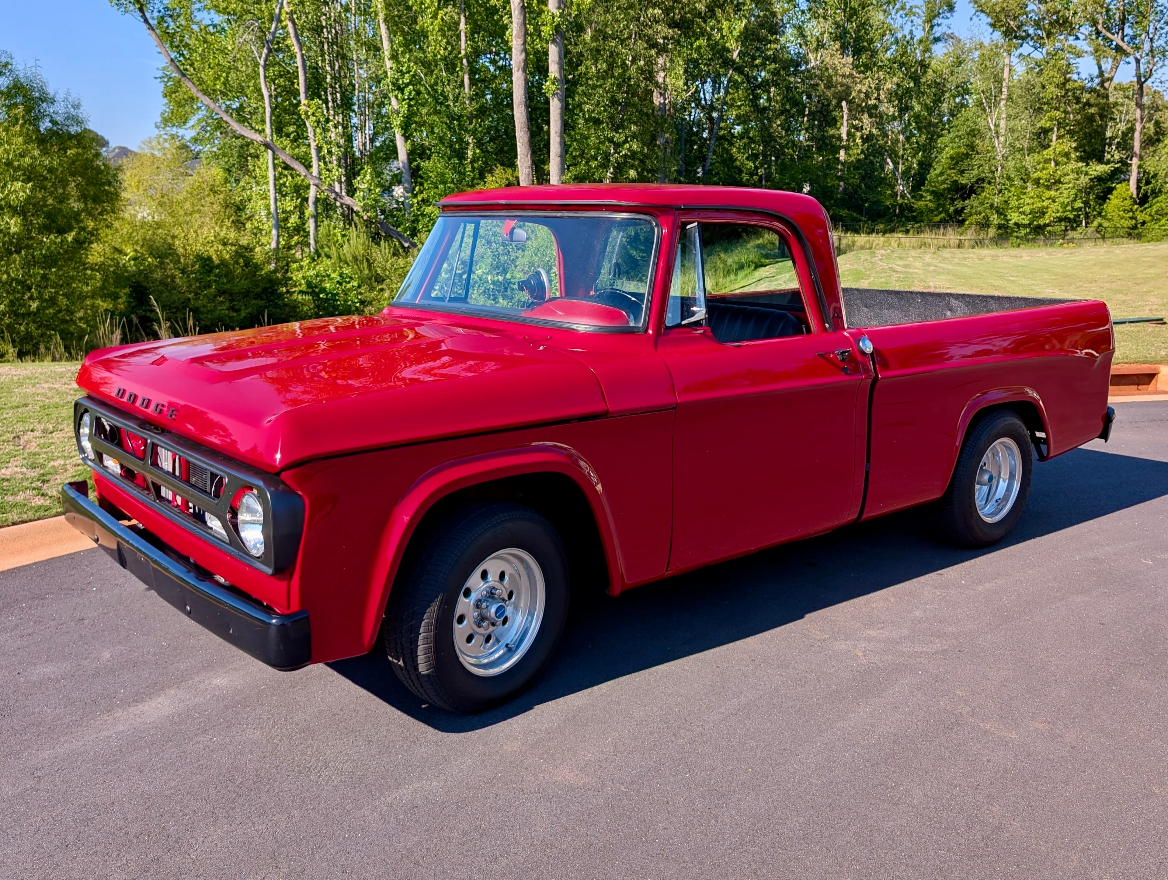 Modified 383-Powered 1967 Dodge D100 Sweptline Pickup