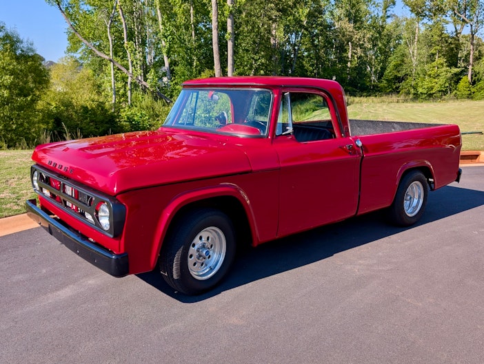 Modified 383-Powered 1967 Dodge D100 Sweptline Pickup