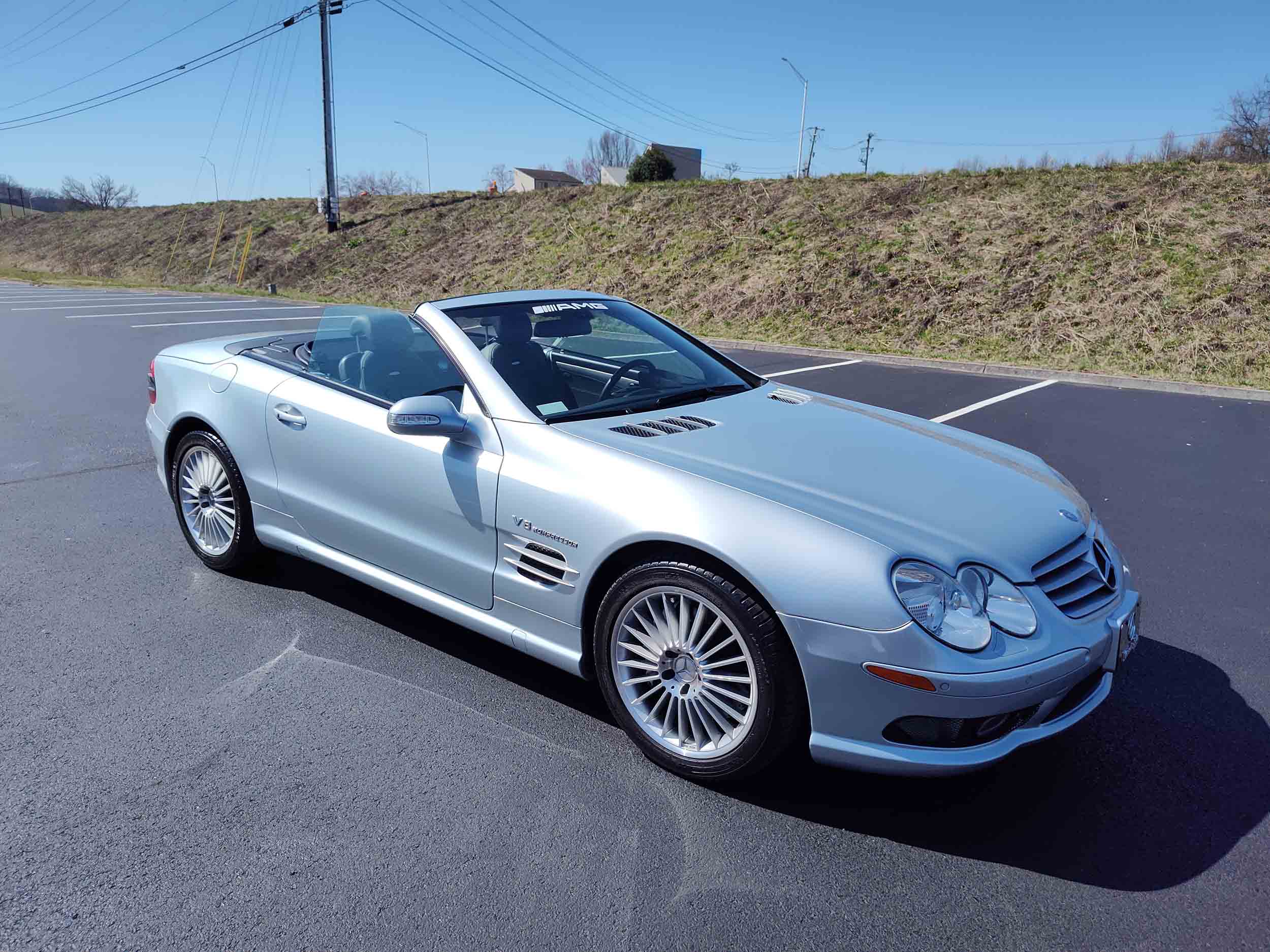 34k-Mile 2003 Mercedes-Benz SL55 AMG 