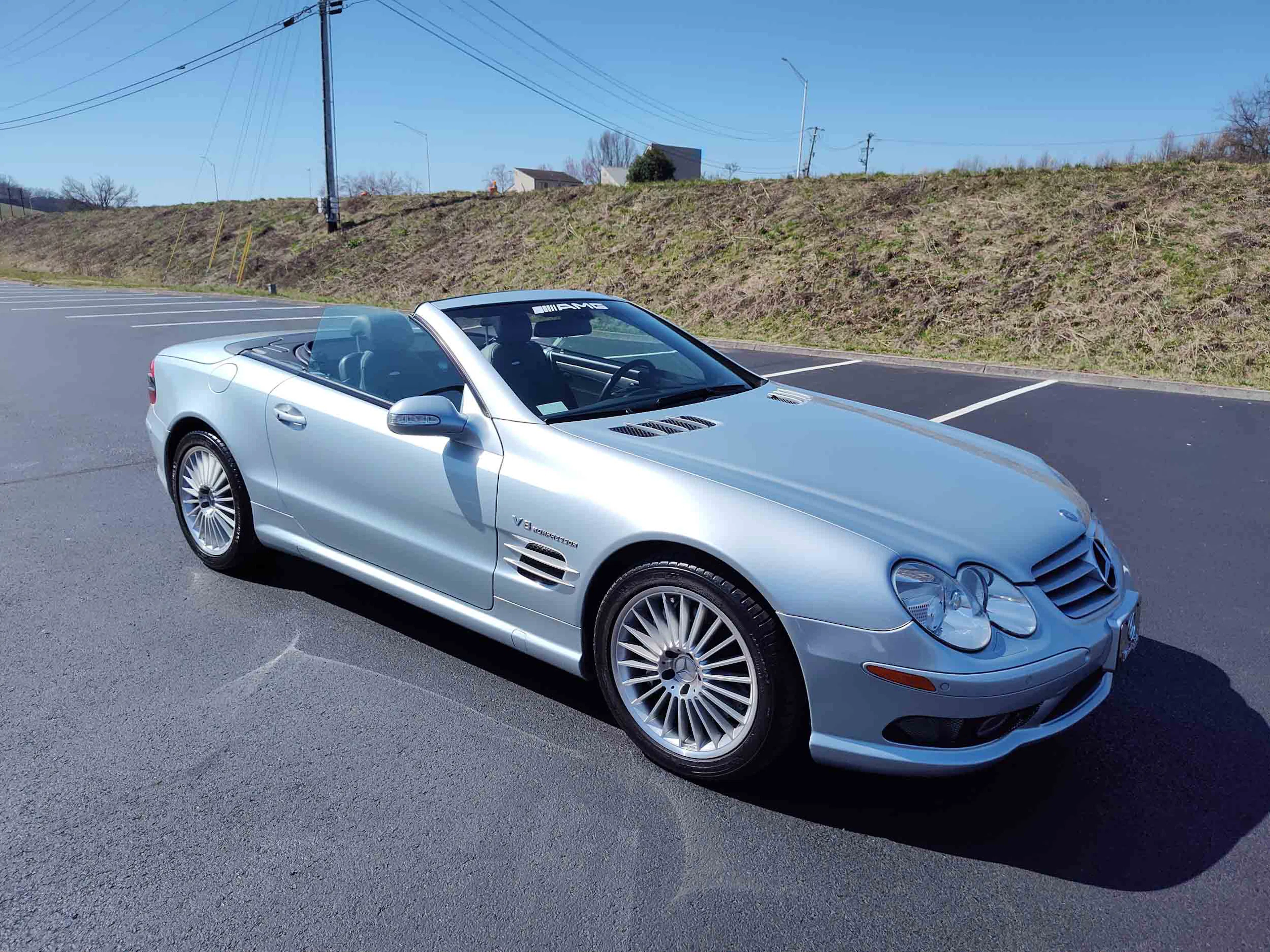 34k-Mile 2003 Mercedes-Benz SL55 AMG