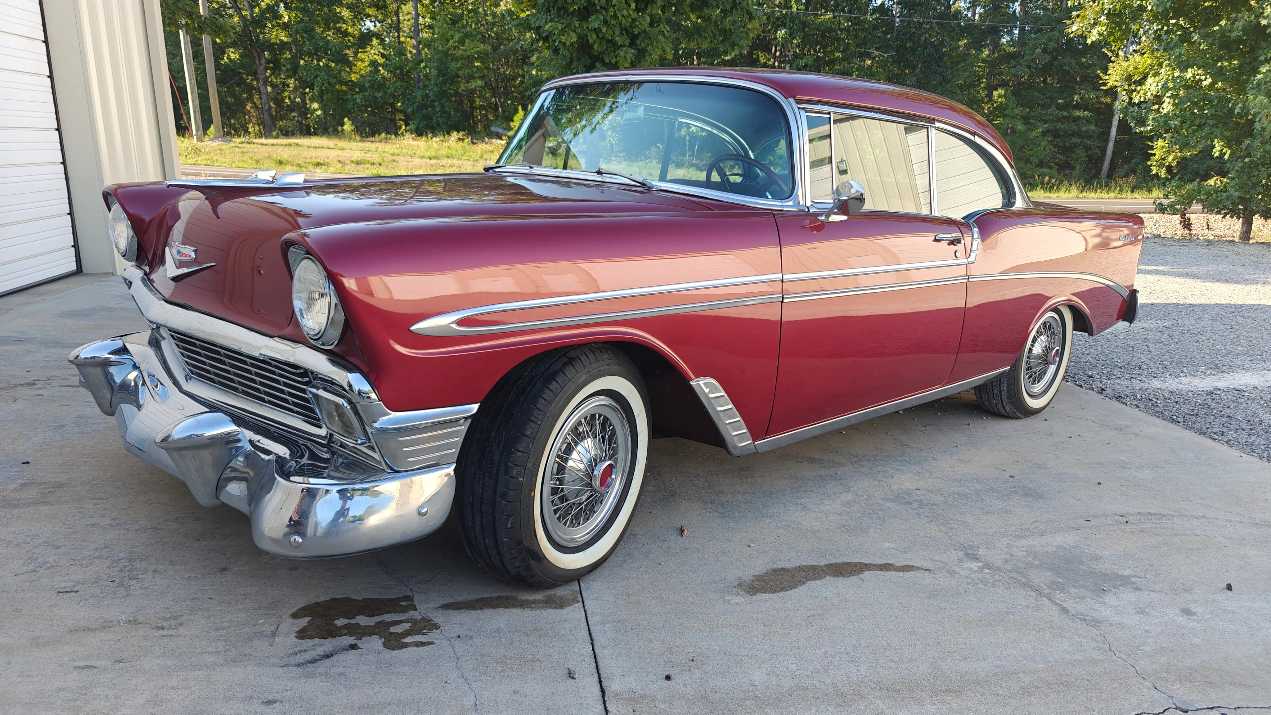 Fuel-Injected 350-Powered 1956 Bel Air 2-Door Hardtop
