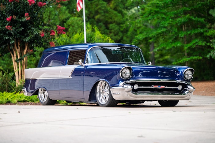 502-Powered 1957 Chevrolet 150 Sedan Delivery Custom