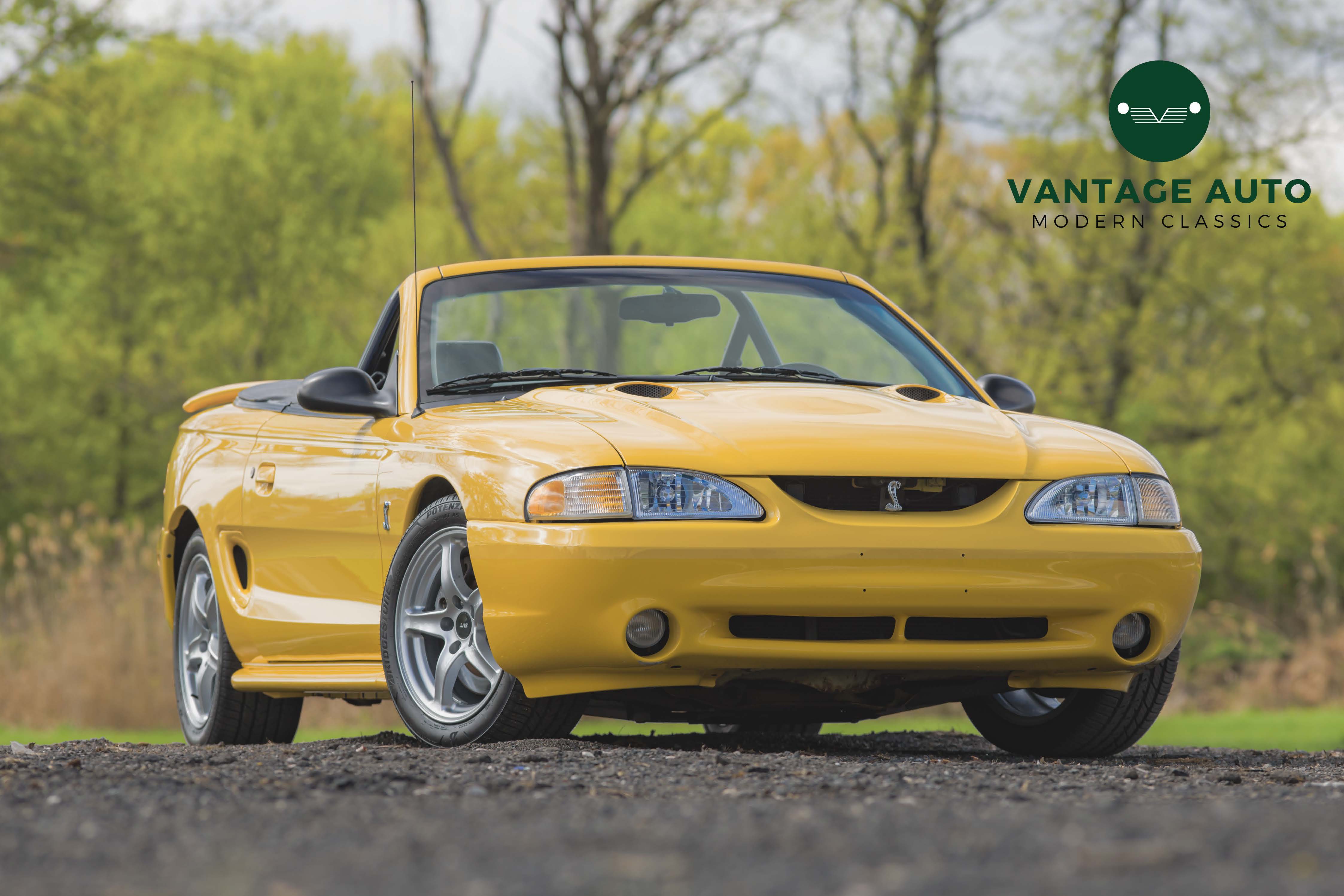 27k-Mile 1998 Ford Mustang SVT Cobra Convertible