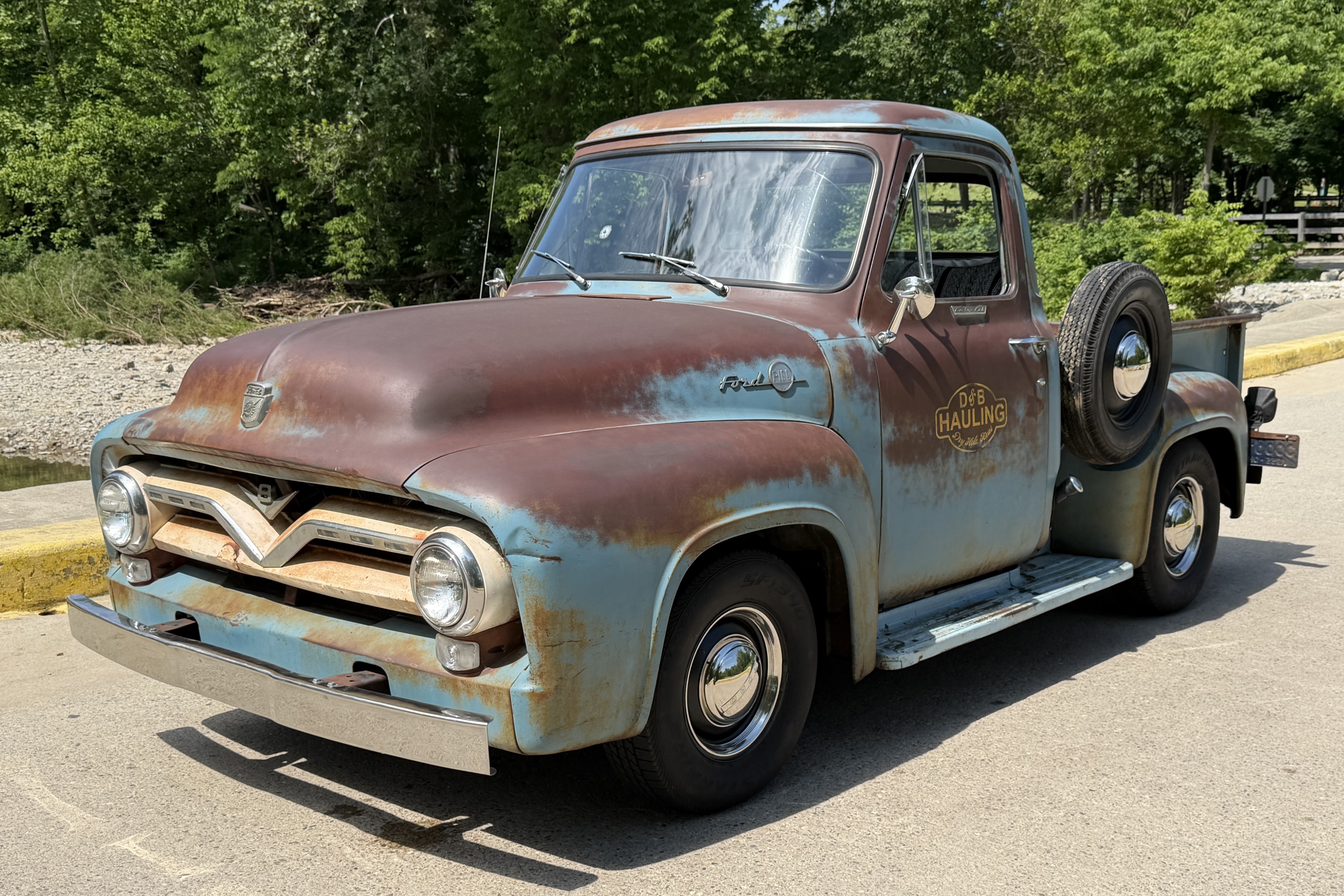 292-Powered 1955 Ford F-100 3-Speed