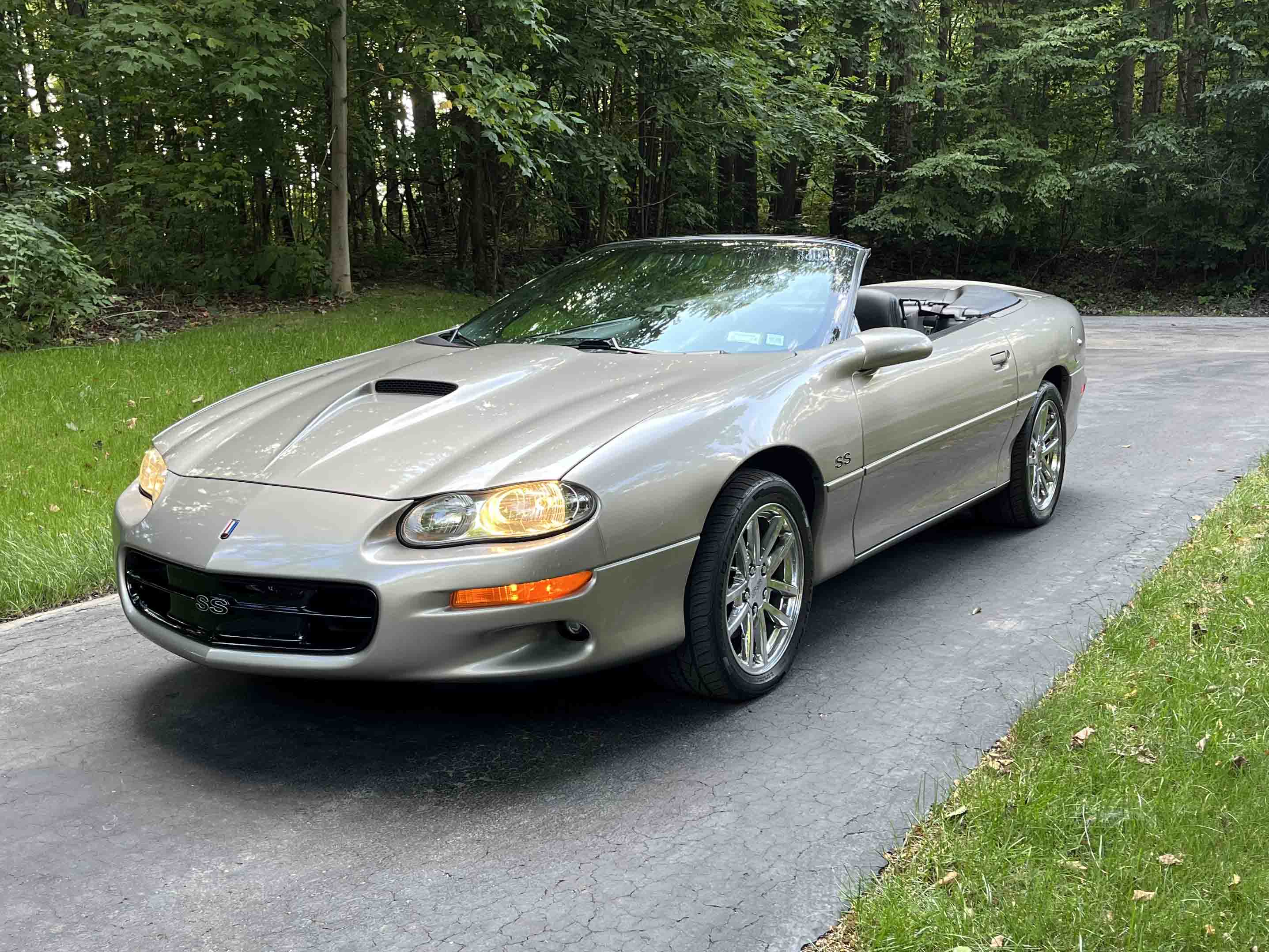 17k-Mile 2002 Chevrolet Camaro SS Convertible 6-Speed