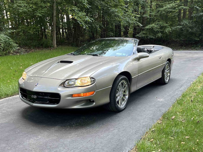 17k-Mile 2002 Chevrolet Camaro SS Convertible 6-Speed