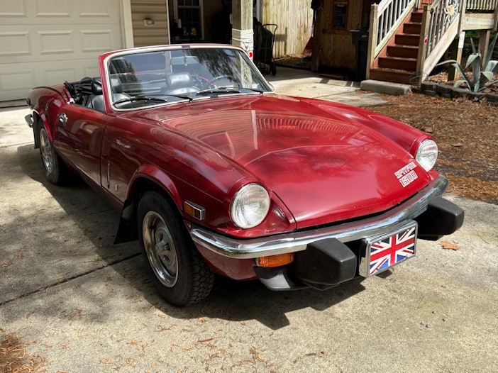 1976 Triumph Spitfire 1500 Project