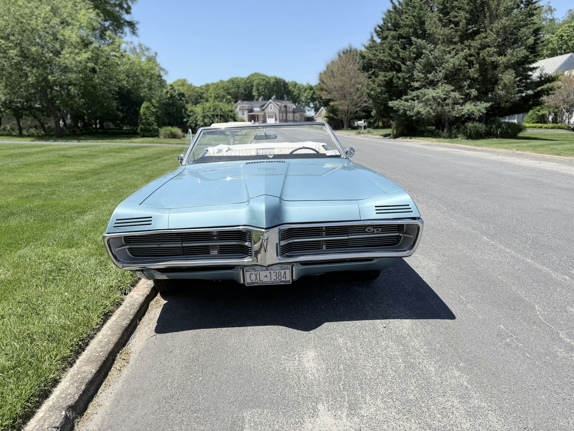 1967 Pontiac Grand Prix Convertible Montreux Blue at auction