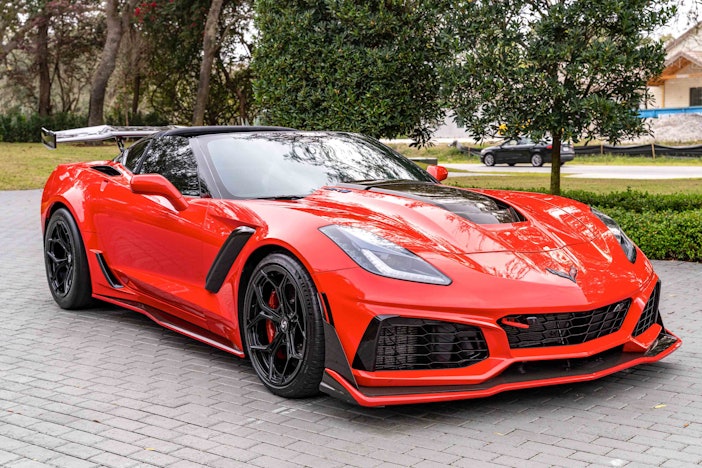 Modified 2019 Chevrolet Corvette ZR1 Coupe 3ZR ZTK