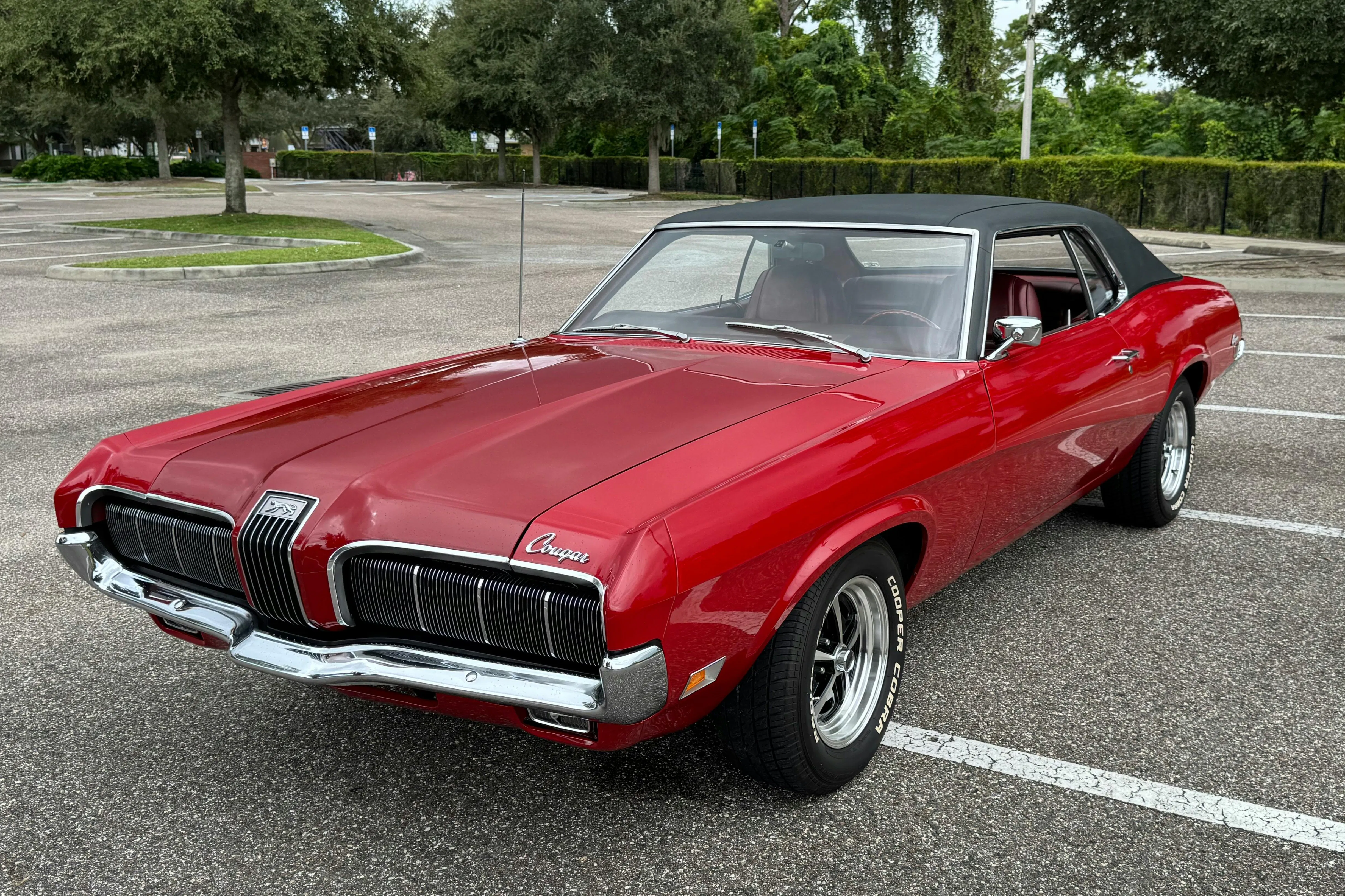 Fuel-Injected 1970 Mercury Cougar Hardtop Coupe