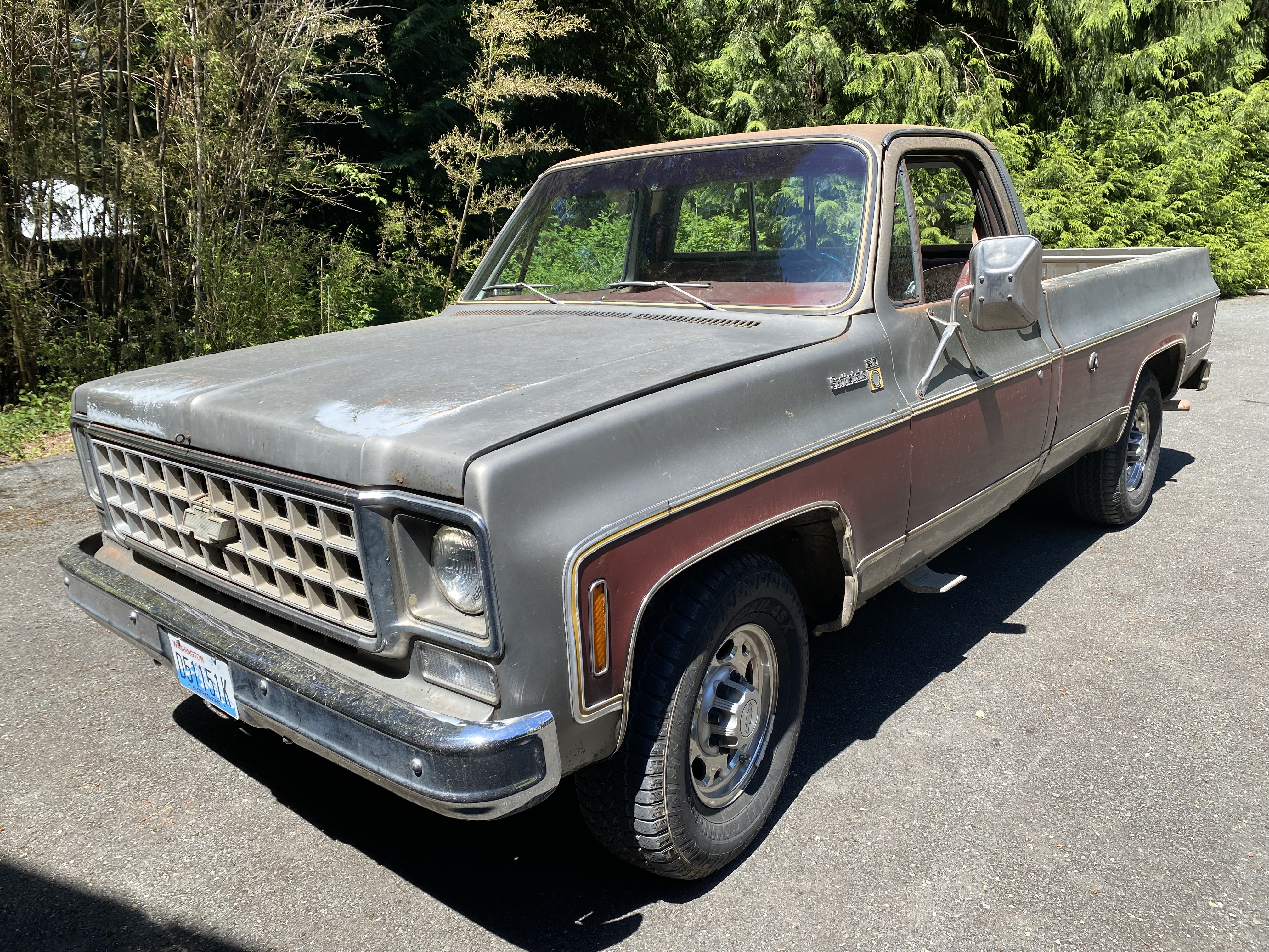 1977 Chevrolet C20 Scottsdale Camper Special