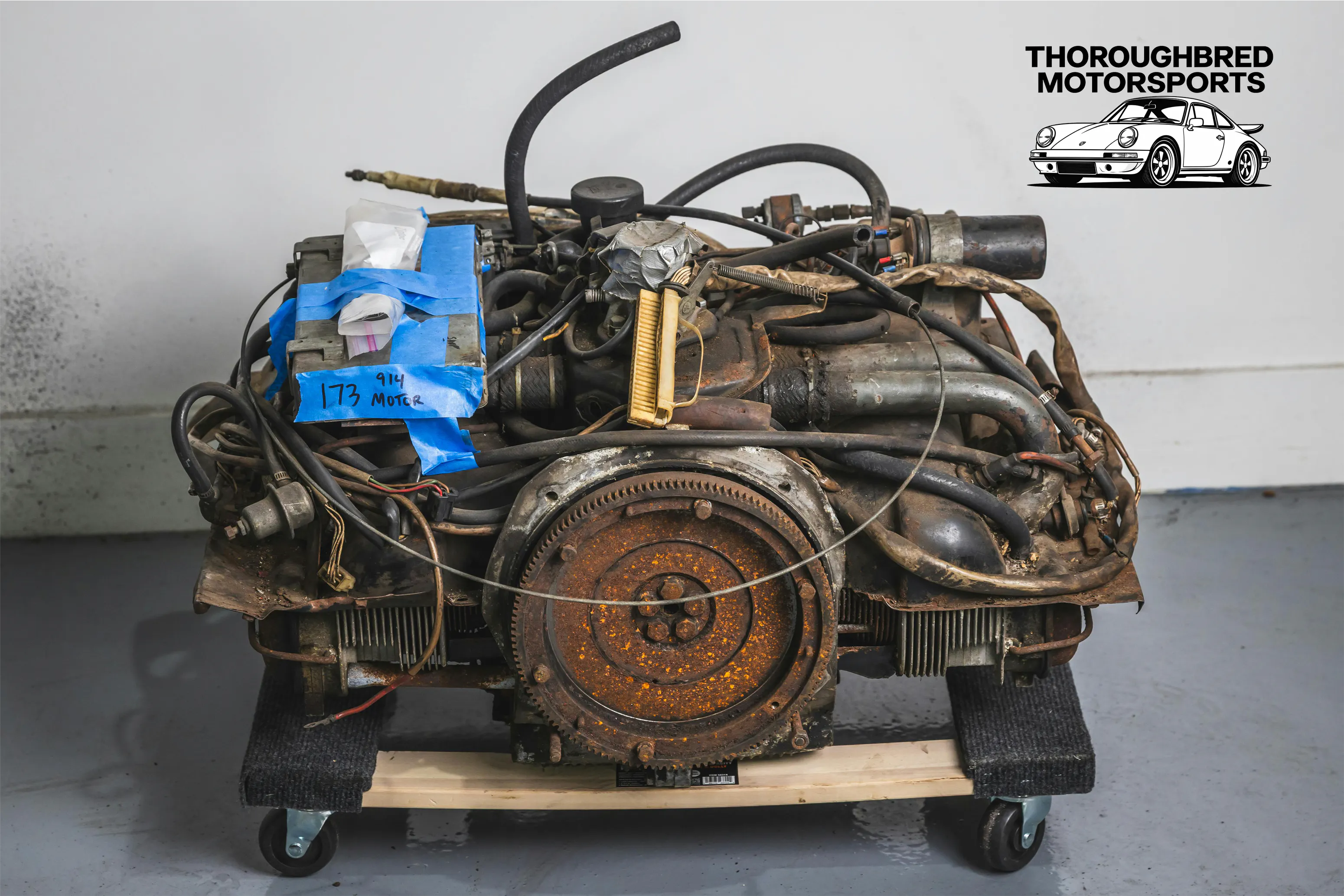 1973-1974 Porsche 2.0L 914 Engine (Lot 67)