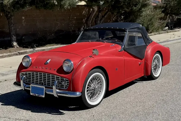 1962 Triumph TR3B: market value and price history