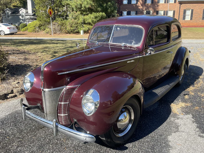 One-Family-Owned 1940 Ford Deluxe Tudor Sedan