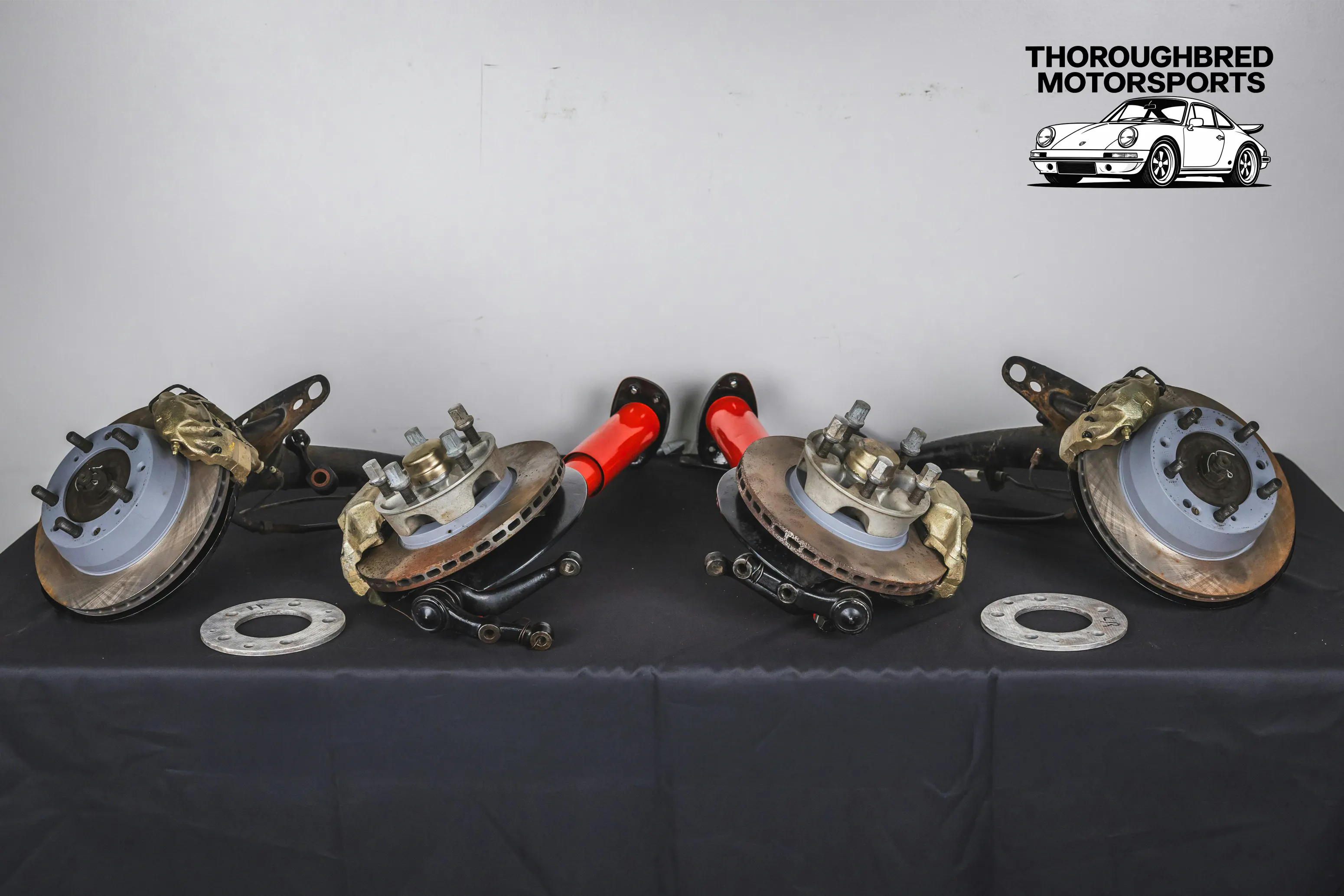 Suspension and Vented Brake Kit for 1965-1968 SWB 911/912 (Lot 73)