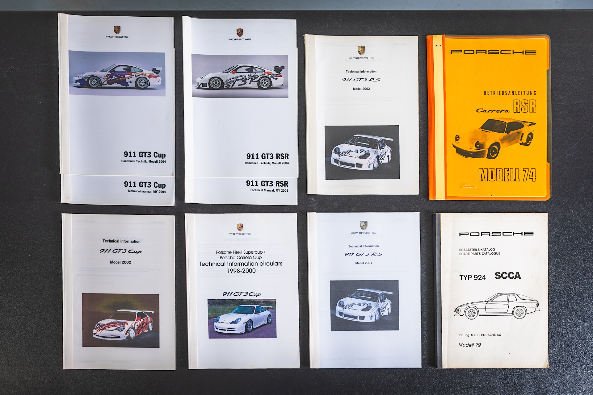 Factory Porsche Motorsport and Workshop Manuals (Lot 70)