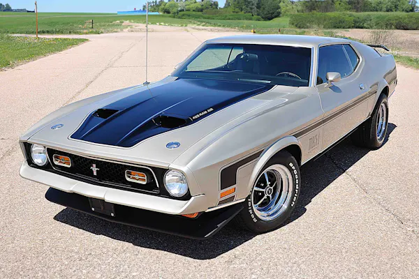 1971 Ford Mustang Mach 1 429 Cobra Jet: market value and price history