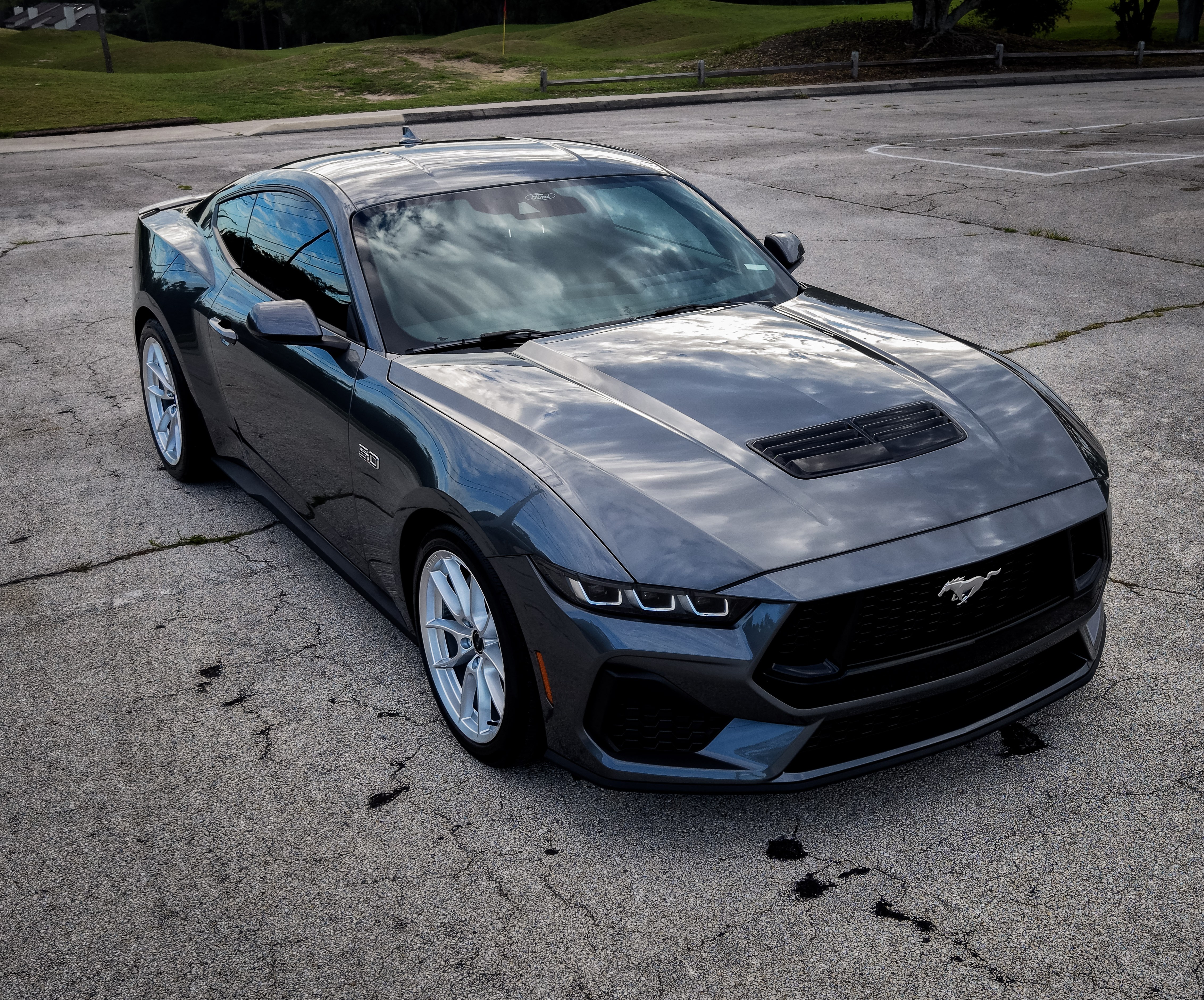 1,800-Mile Supercharged 2024 Ford Mustang GT Coupe 6-Speed
