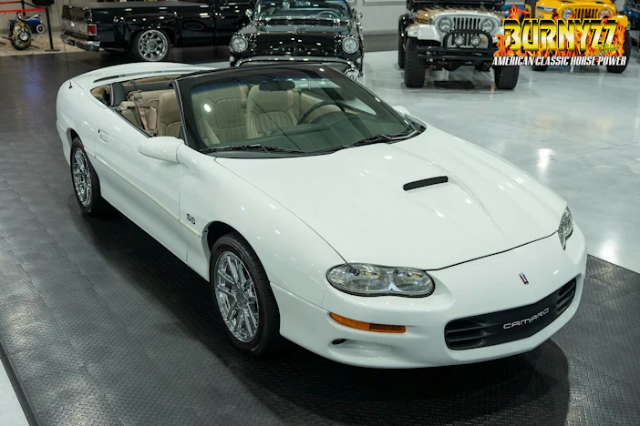 8k-Mile 2002 Chevrolet Camaro SS Convertible